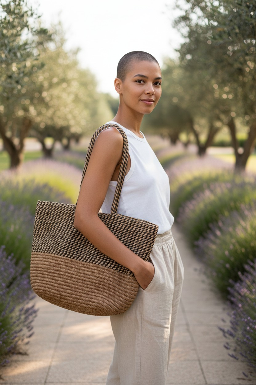 FLO's Desert Sands Two-Tone Tote