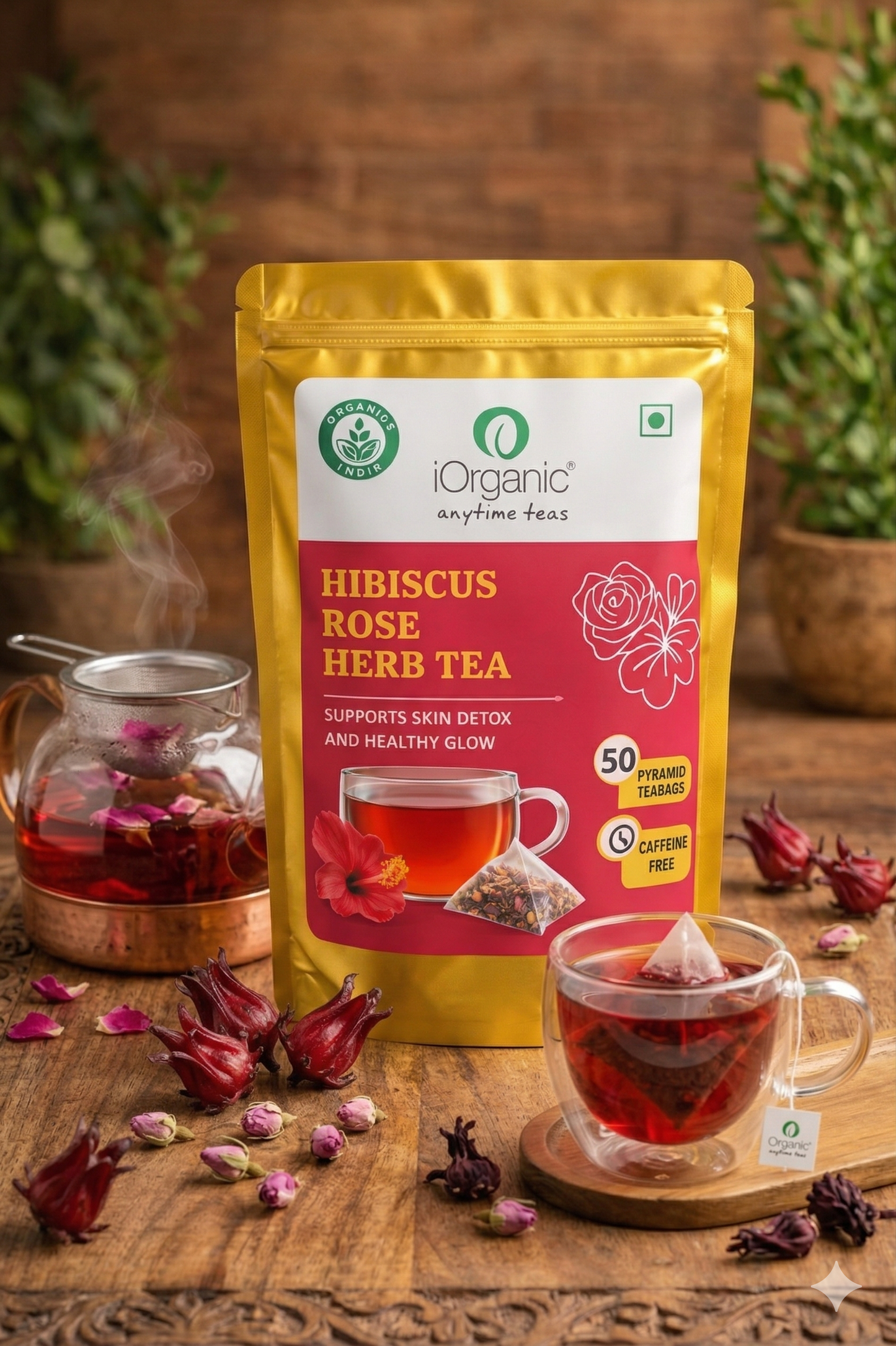 Hibiscus Rose Herbal Tea