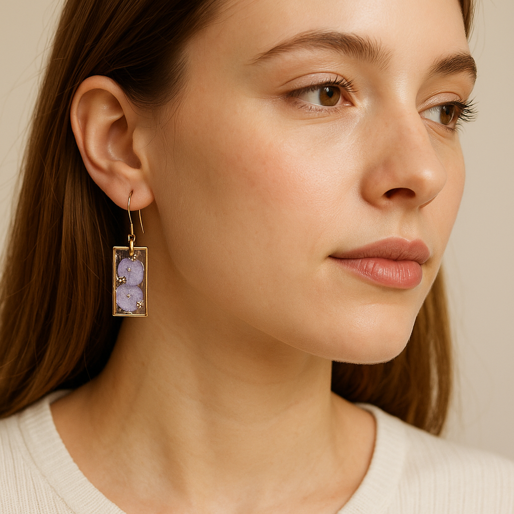 FLO's Mystic Larkspur Rectangle Drops