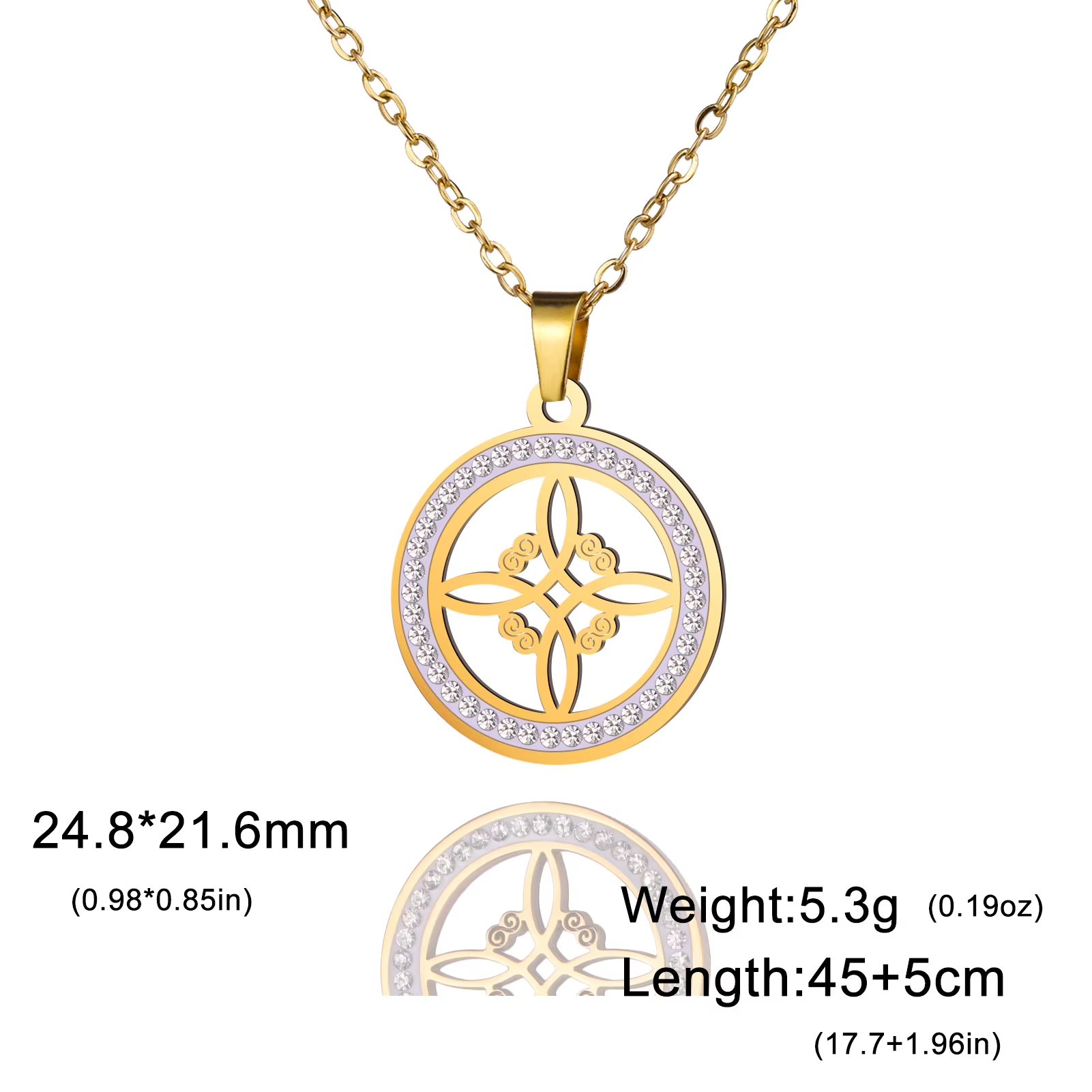 FLOs Enchanted Unity Pendant - Symbol of Protection & Power