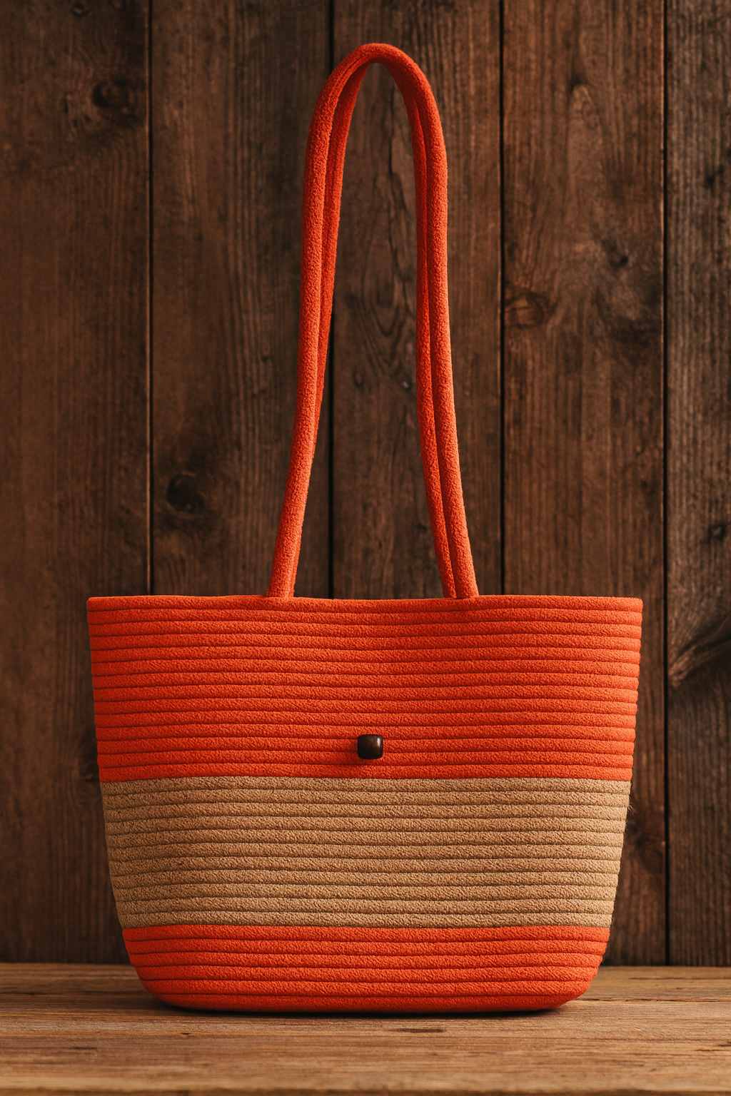 FLO's Sunset Harmony Crochet Tote