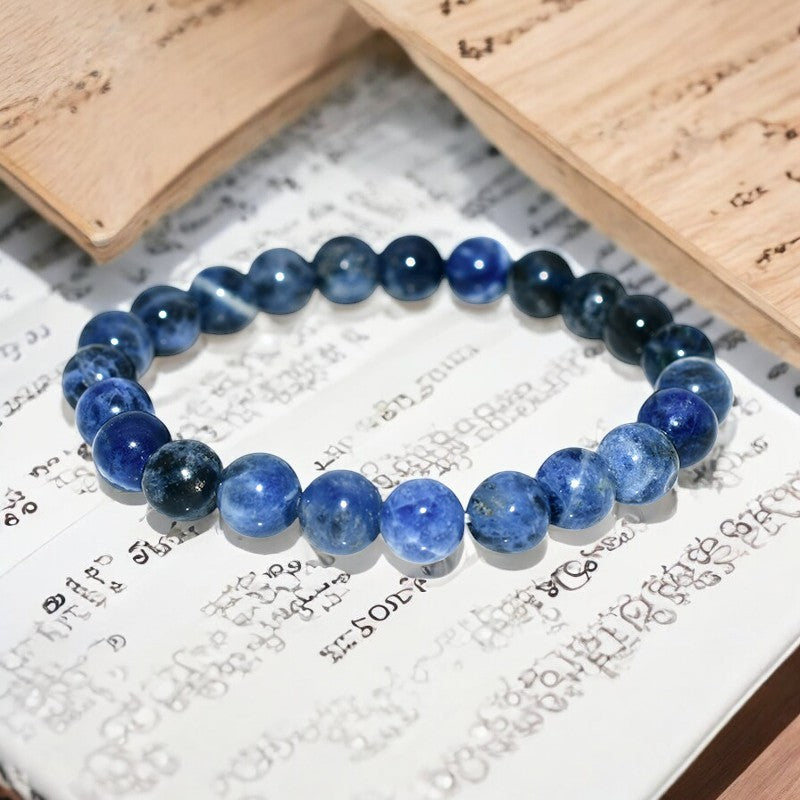 FLO's Sodalite (Deep Blue with White Veins)