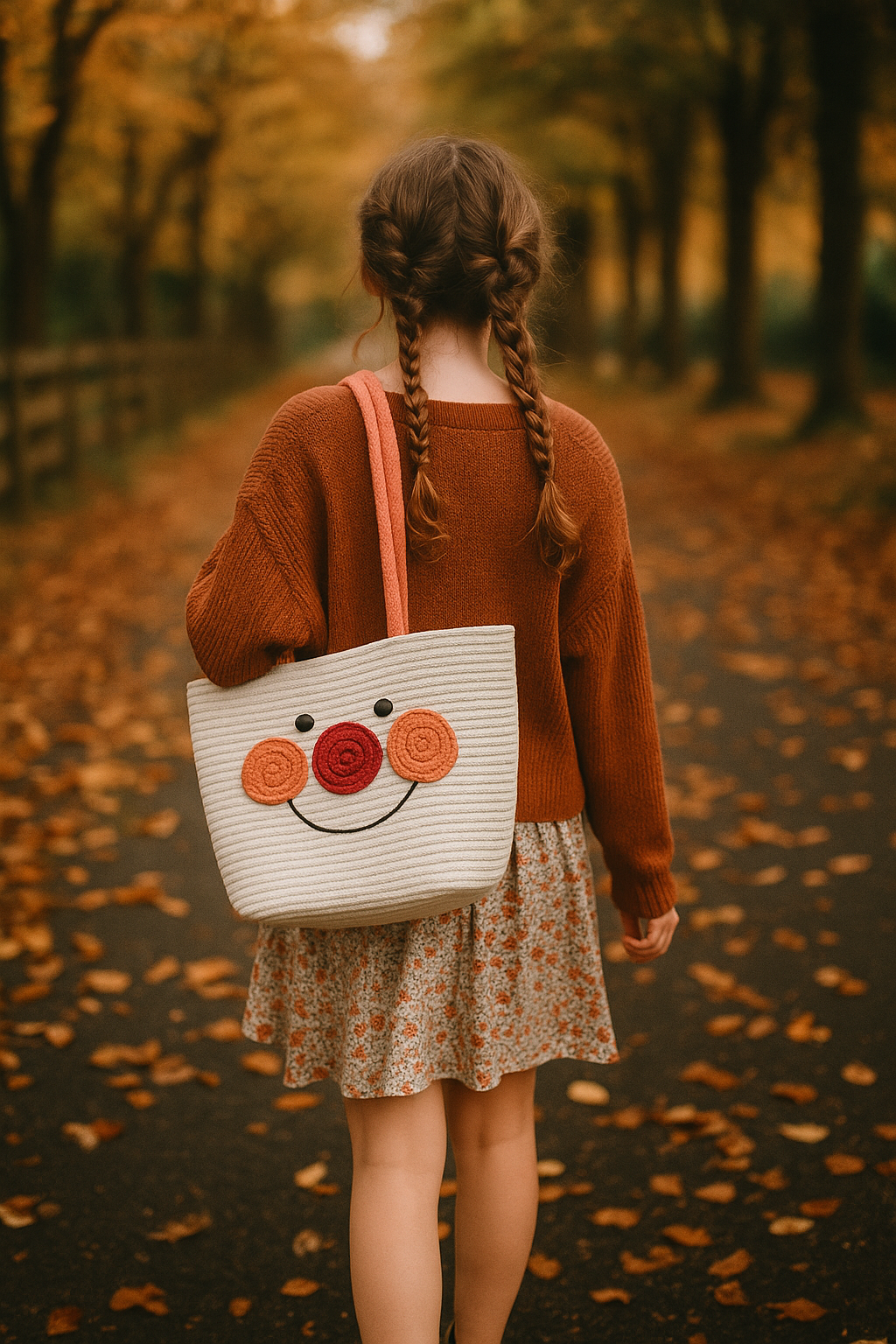 FLO's Sunny Smiles Crochet Tote