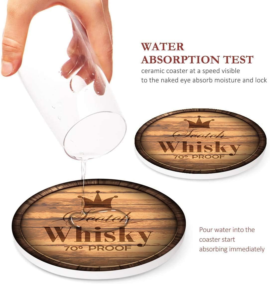 FLO's Rustic Whisky Coaster
