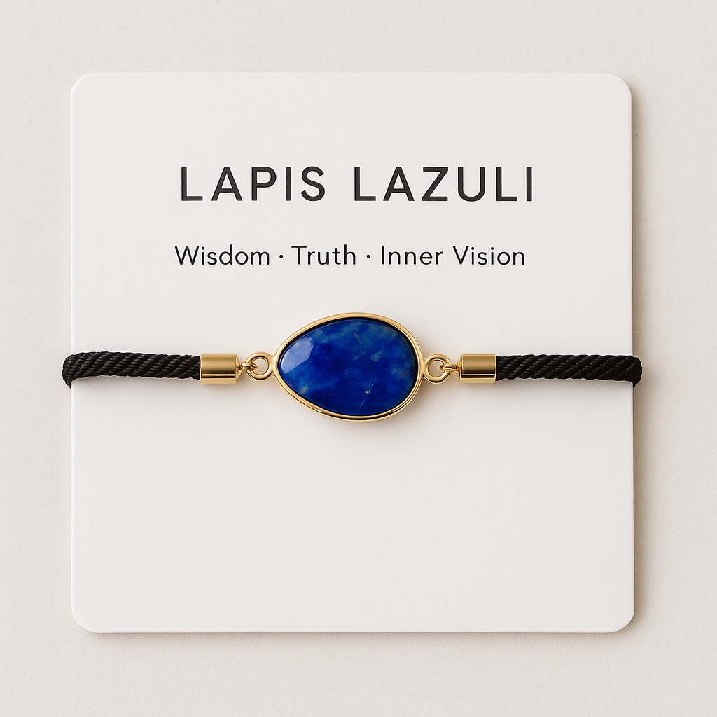 FLO's Lapis Lazuli Wisdom Bracelet