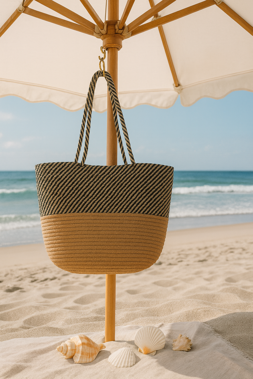 FLO's Desert Sands Two-Tone Tote