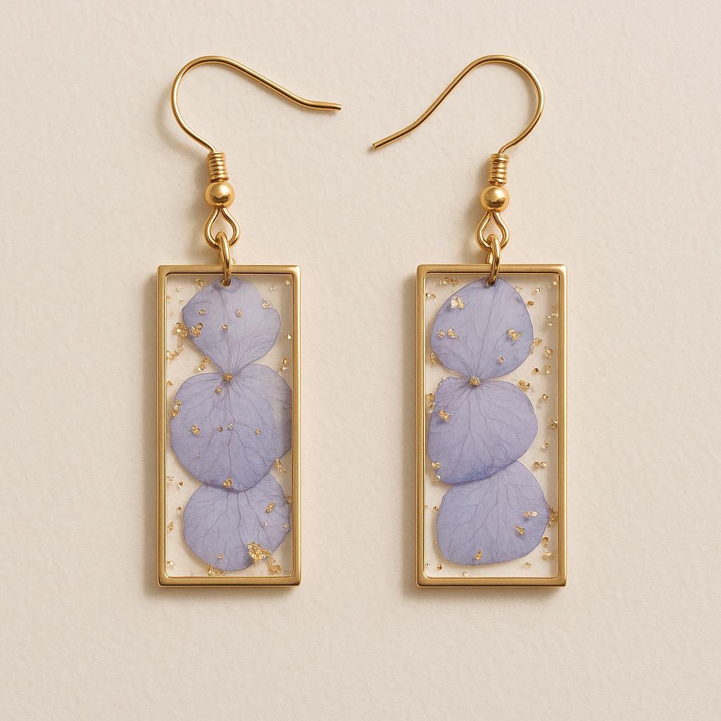 FLO's Mystic Larkspur Rectangle Drops