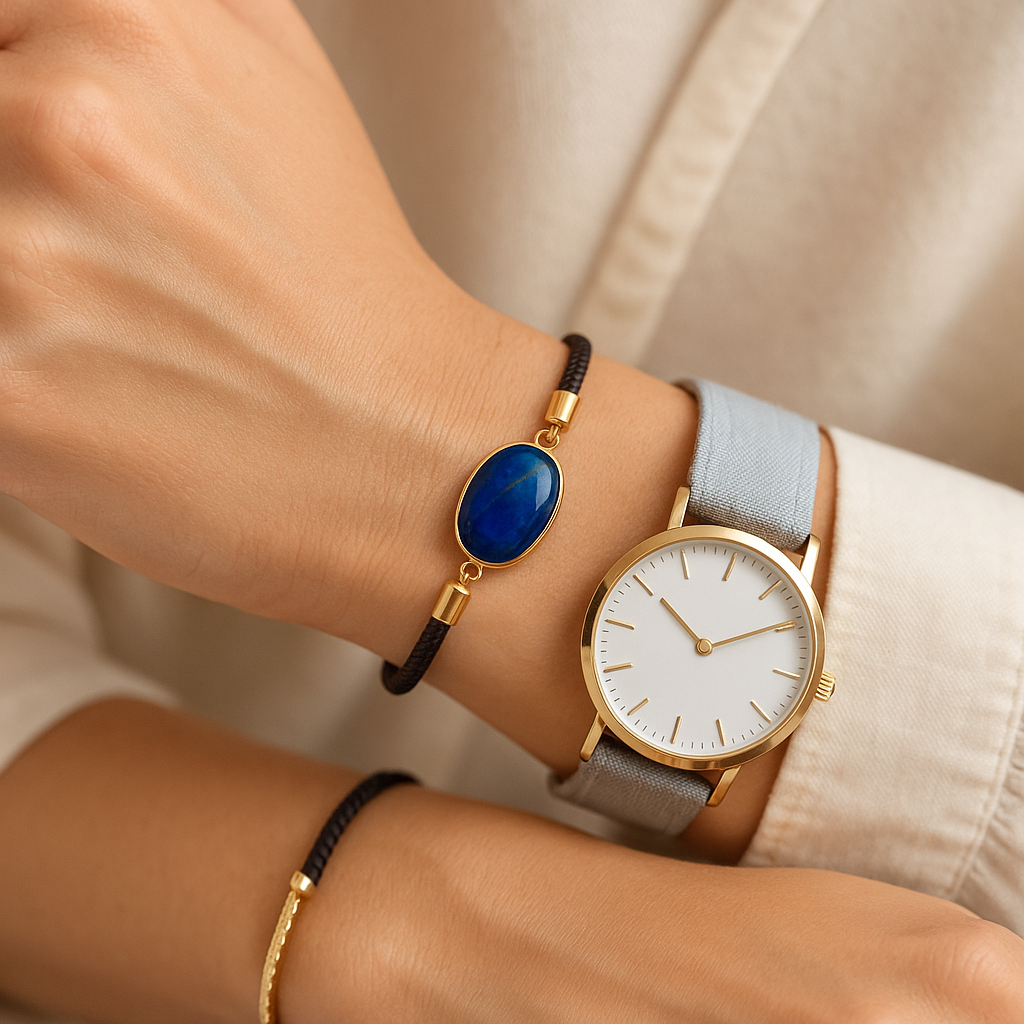 FLO's Lapis Lazuli Wisdom Bracelet