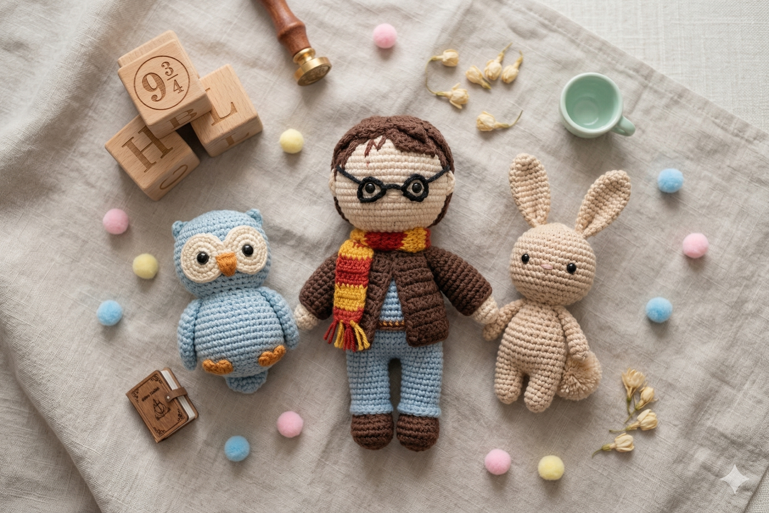Wizard Extraordinaire – Harry Potter Crochet Toy