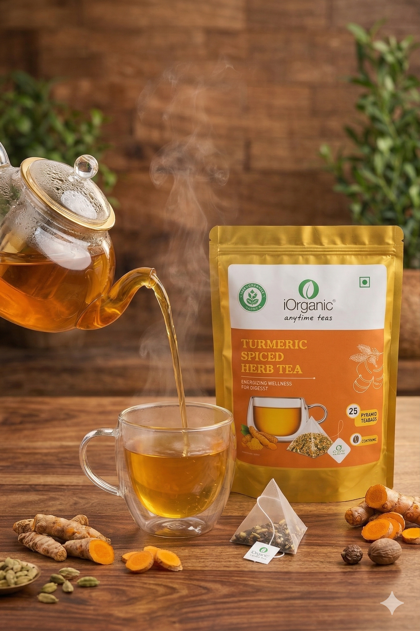 Turmeric Spice Wellness Tea Bags