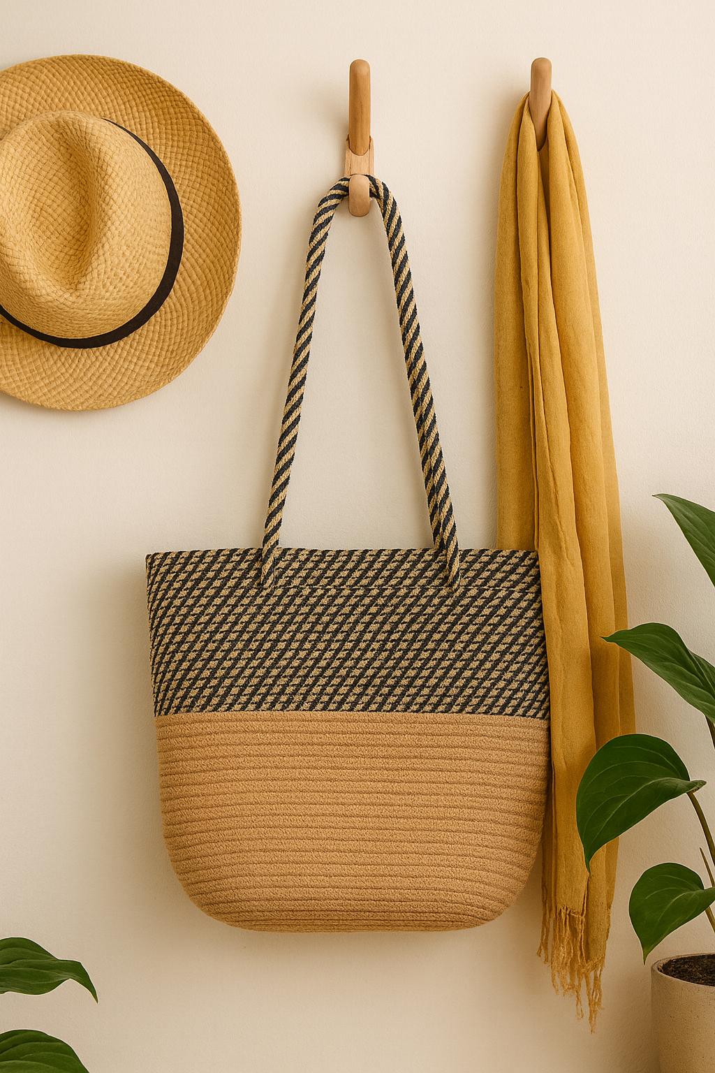 FLO's Desert Sands Two-Tone Tote
