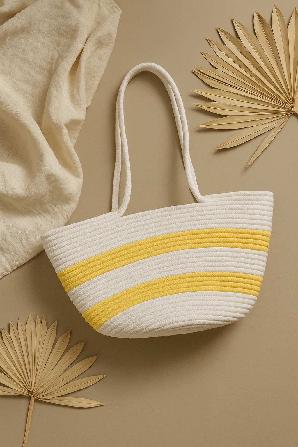 FLO's Sunset Glow Crochet Tote