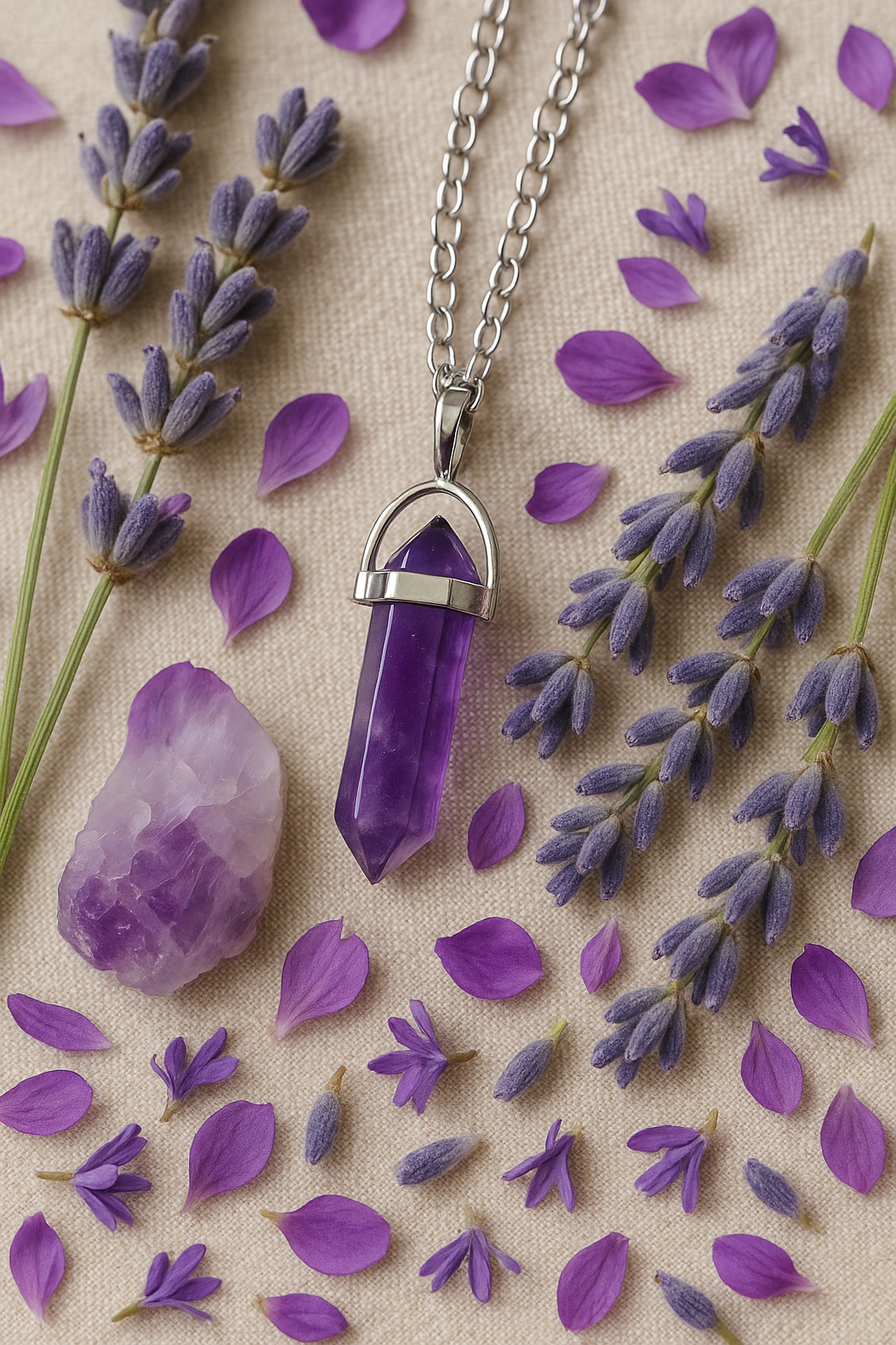 FLO's Amethyst HexAura Pendant
