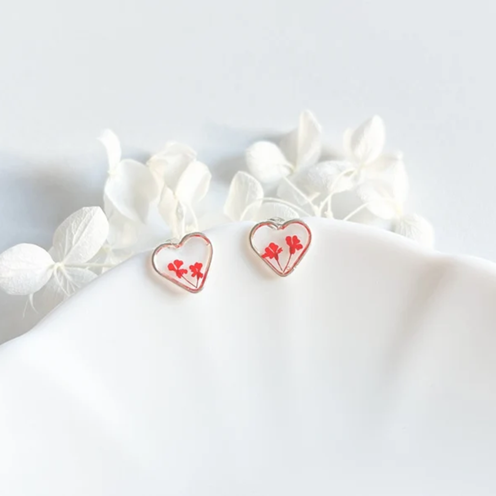 FLO's Blossoming Hearts Earrings