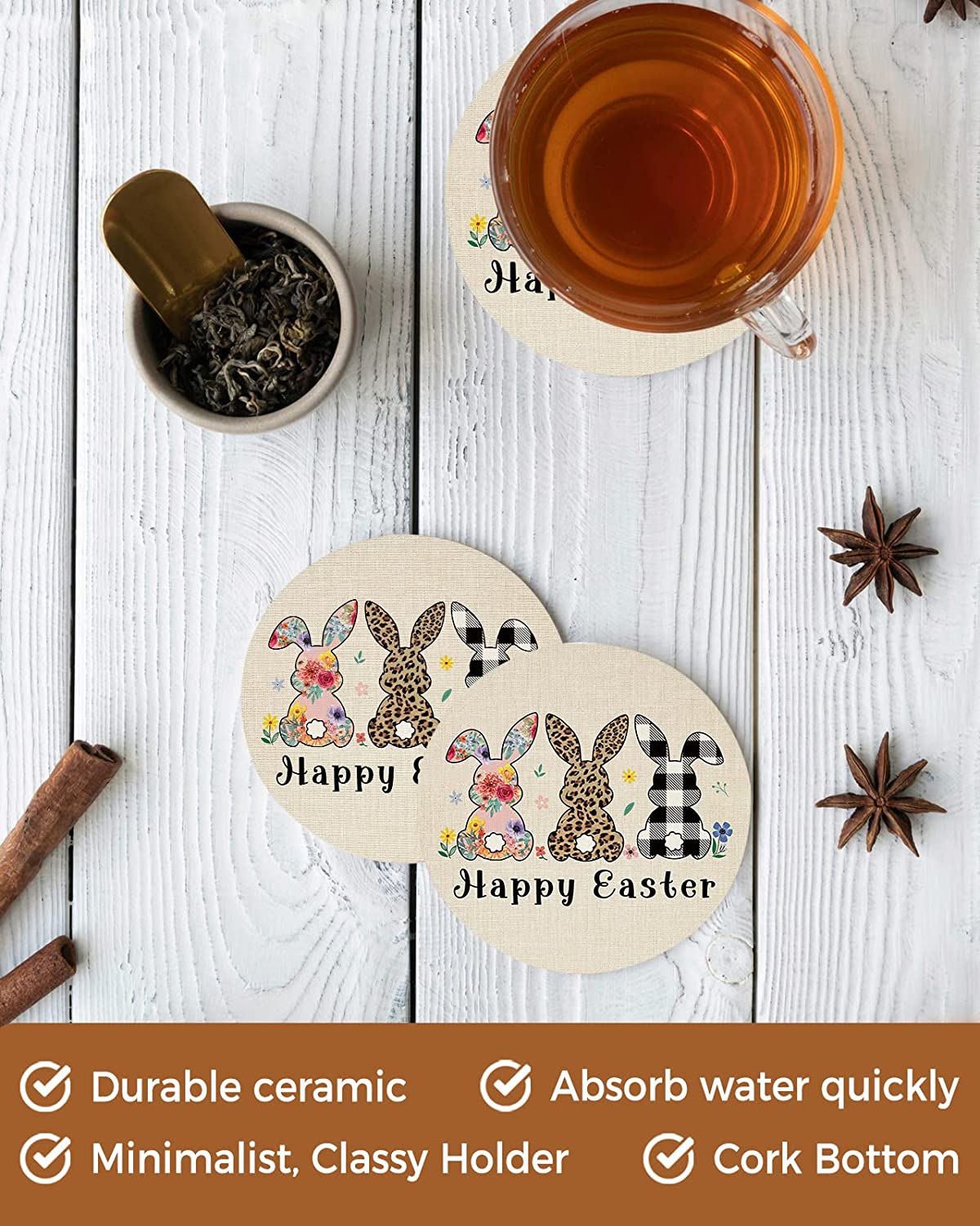 FLO's Easter Celebration Coaster