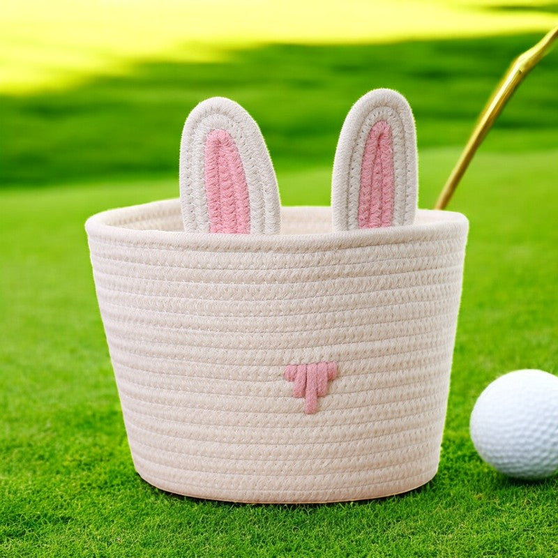 Bunny Ears Crochet Basket