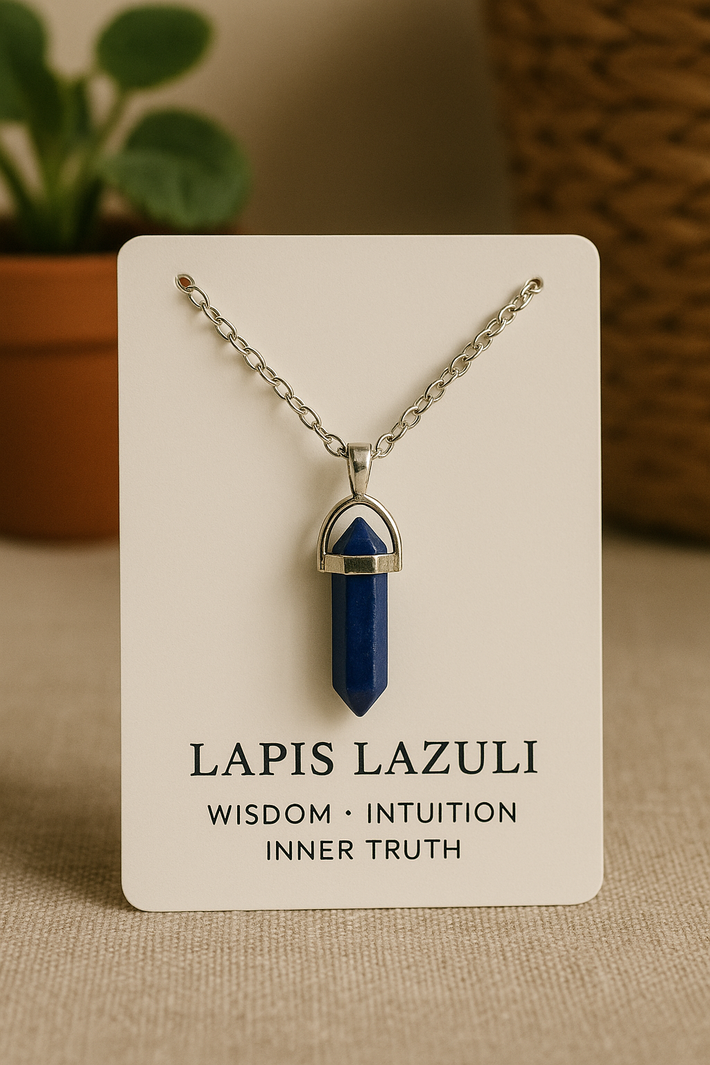 FLO's Lapis Lazuli HexAura Pendant