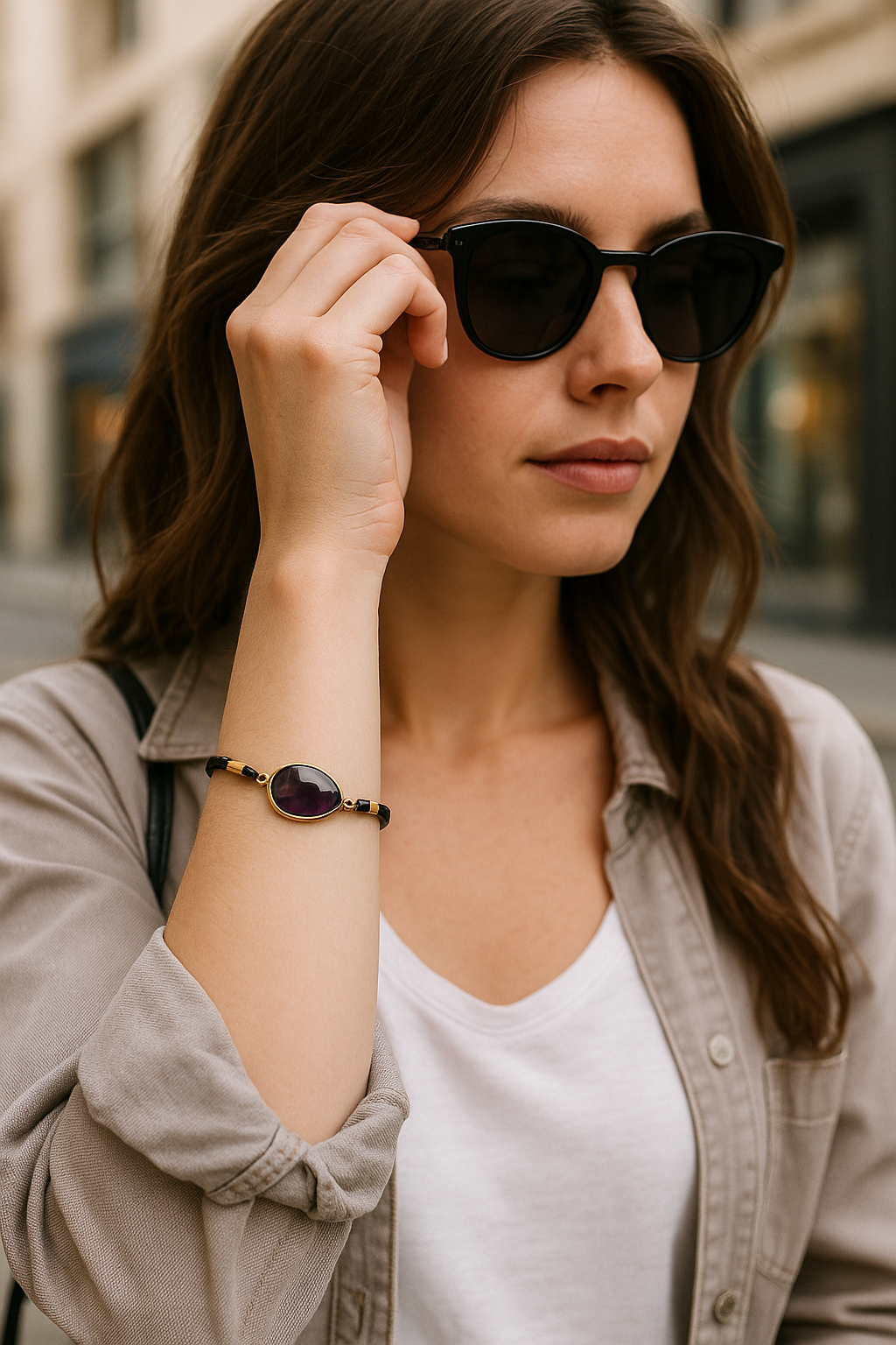 FLO's Amethyst Serenity Bracelet