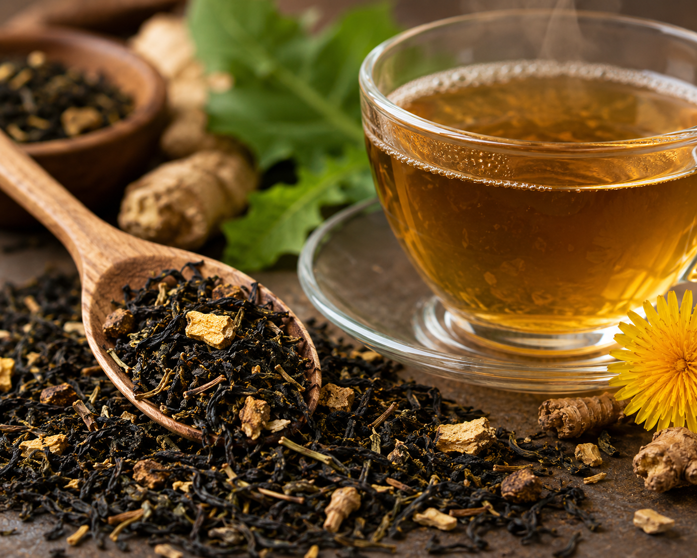 Dandelion Green Tea