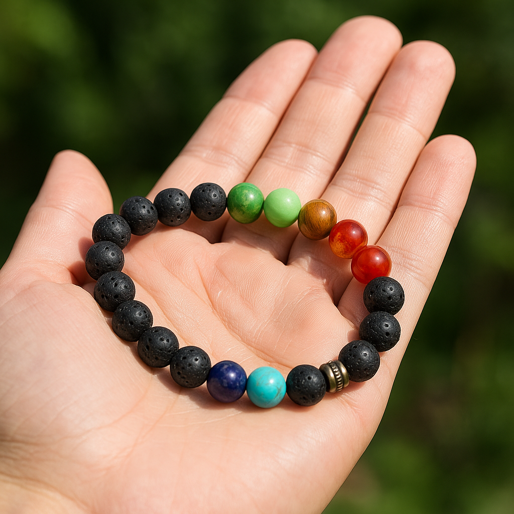 FLO's Natural 7 Chakra Healing Bracelet