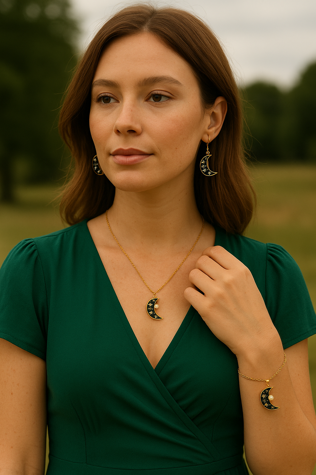 FLO's Celestial Elegance Jewelry Set