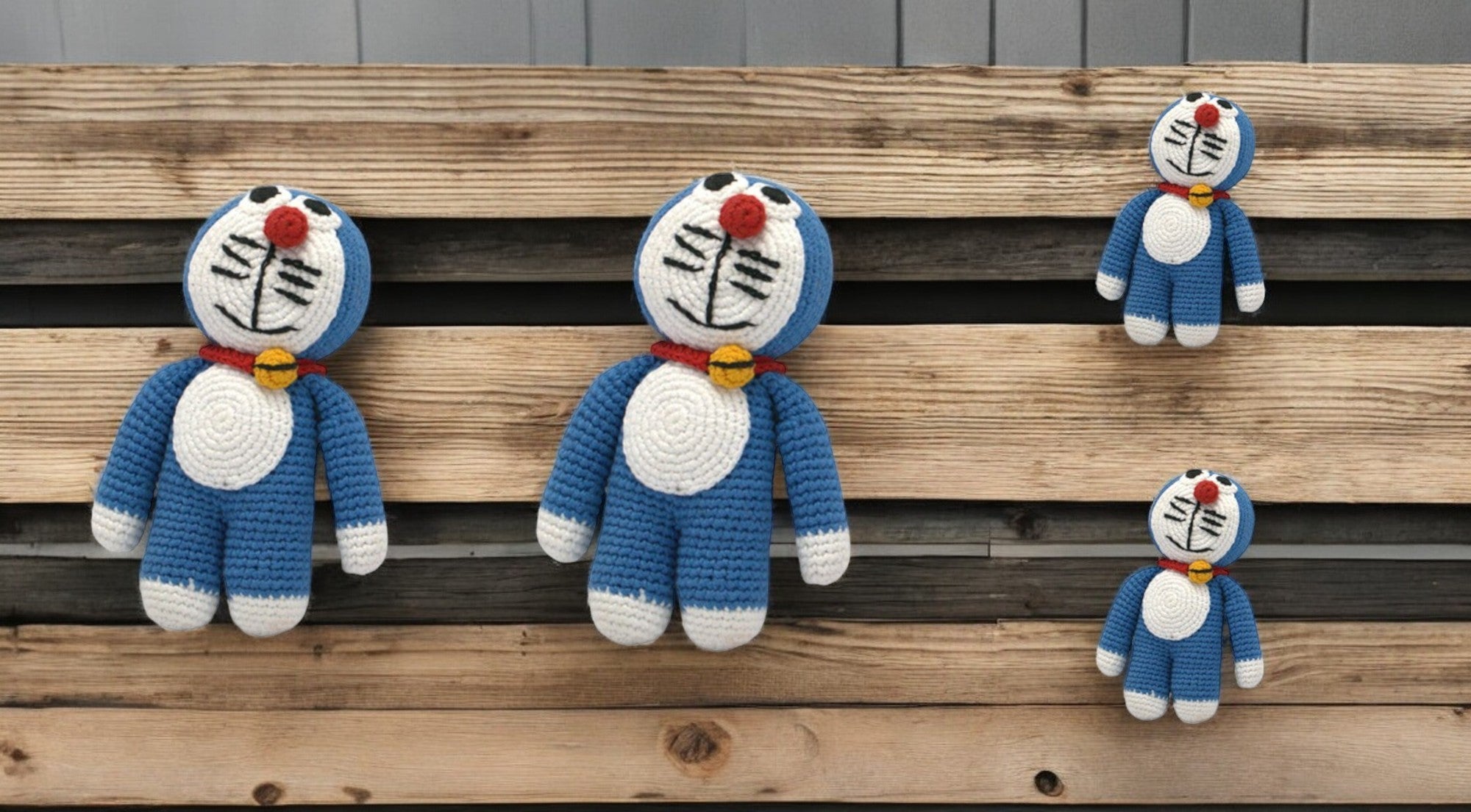 Robo-Buddy – Doraemon Crochet Toy