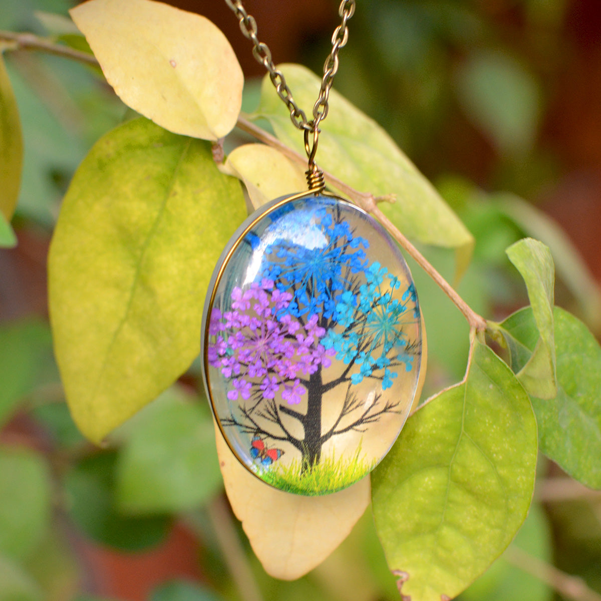 FLO's Enchanted Bloom Tree Pendant