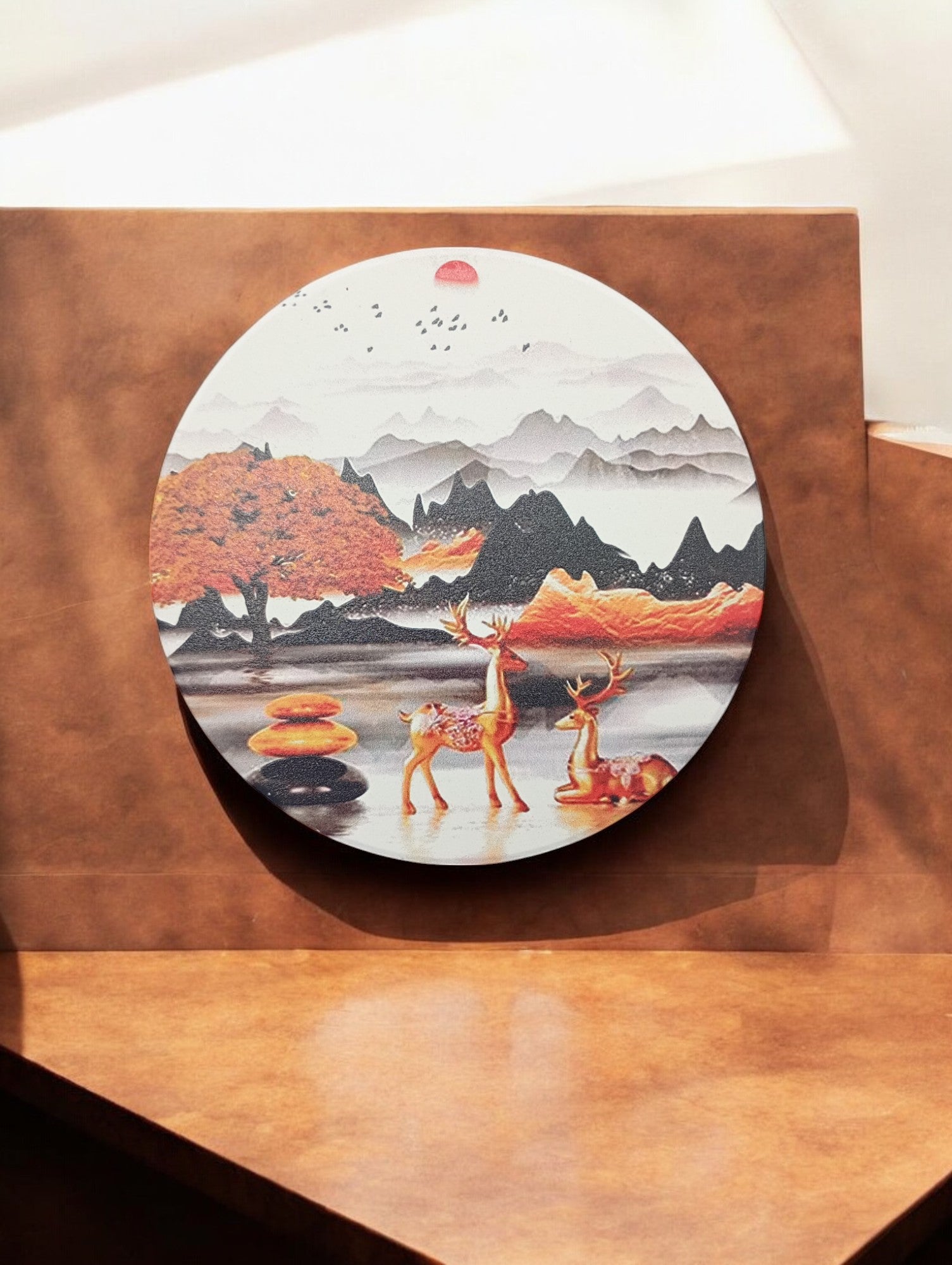 FLO's Rustic Vintage Essence Coaster