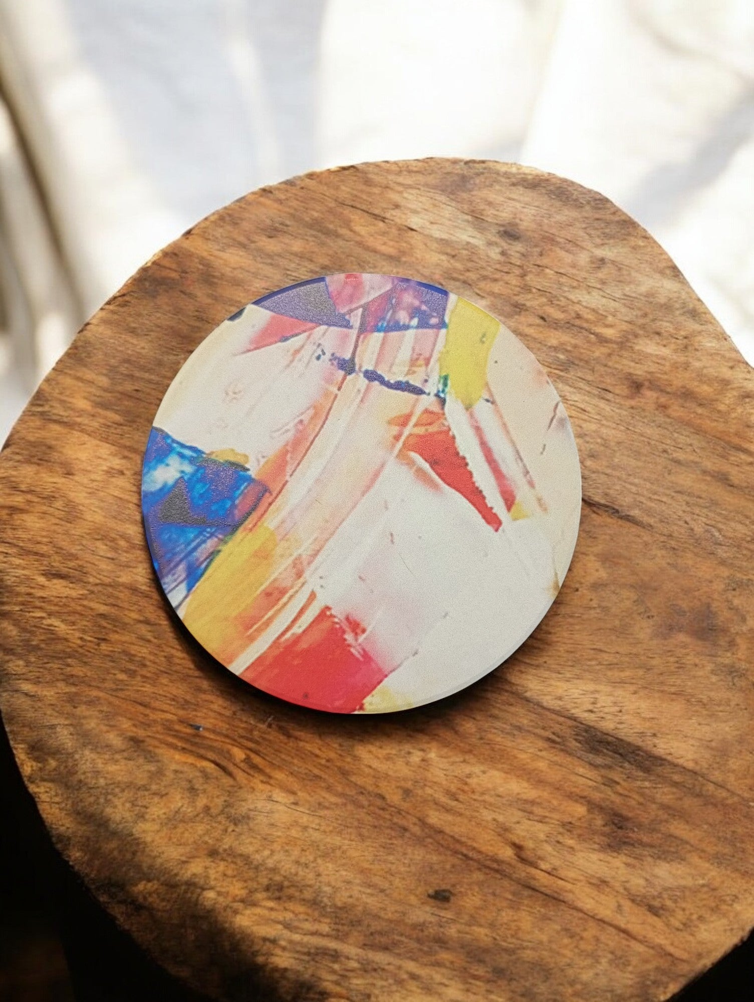 FLO's Colorful Marble Bliss Coaster