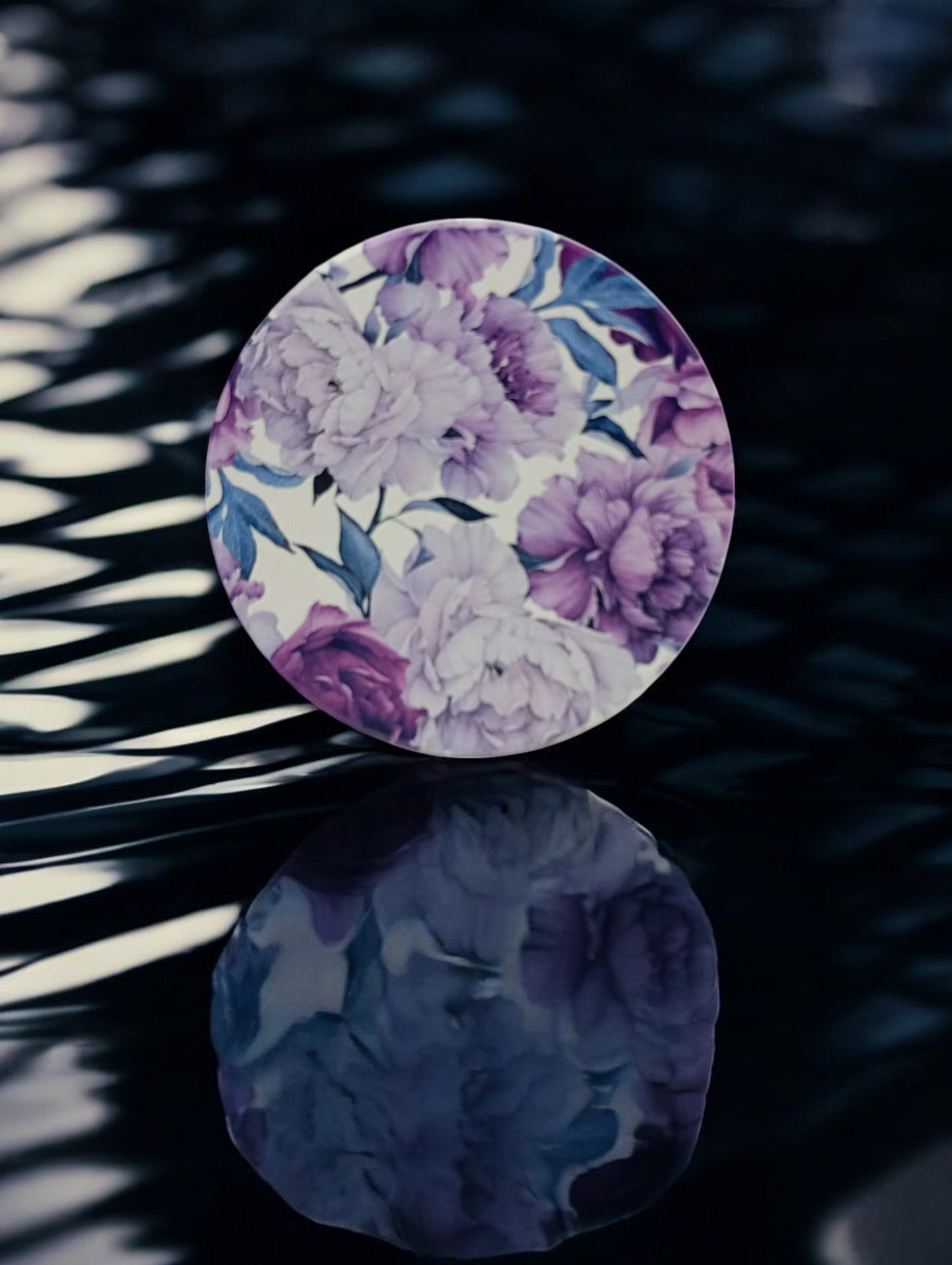 FLO's Purple Floral Dream Coaster