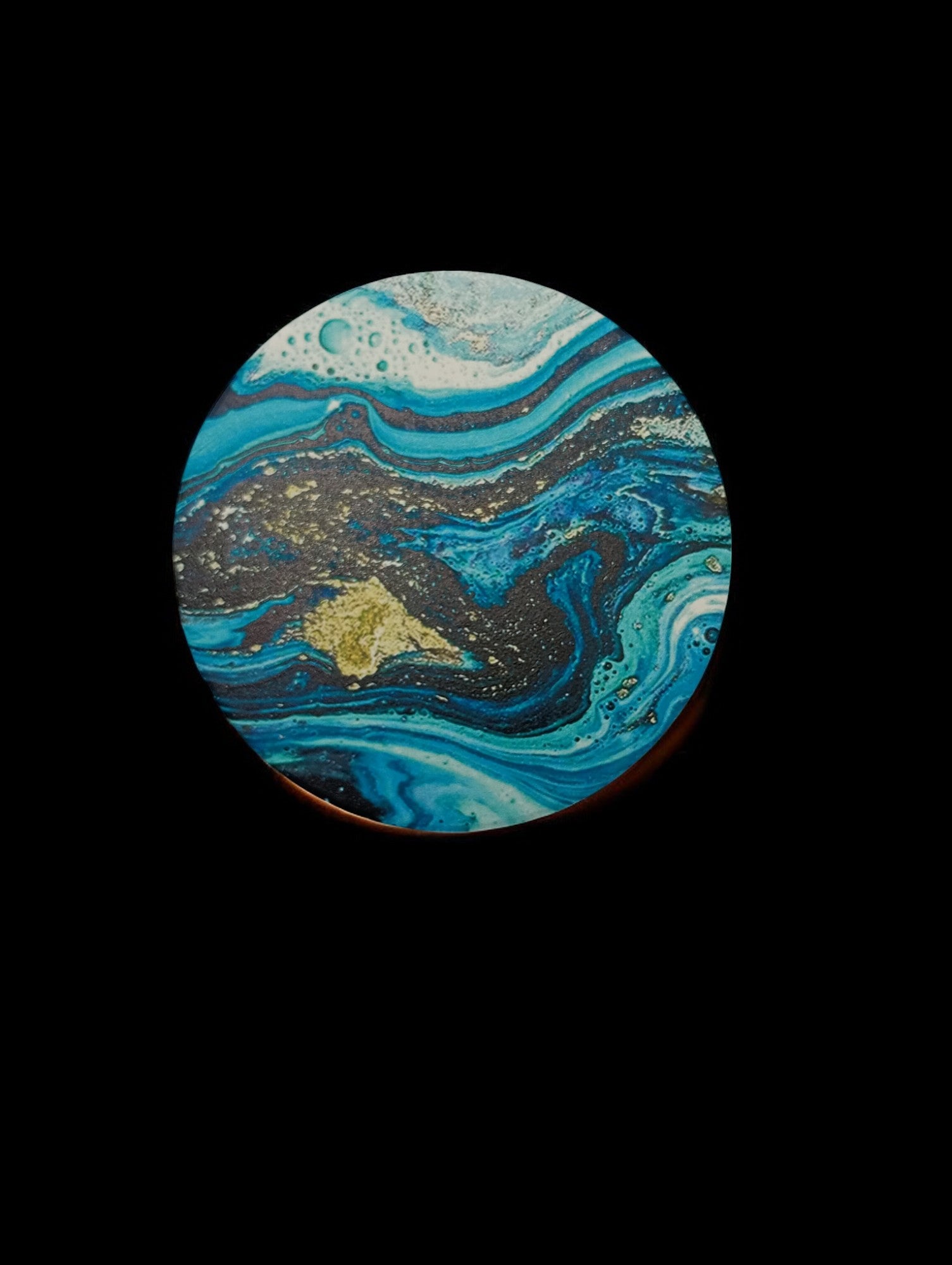 FLO'S Ocean Swirl Coaster