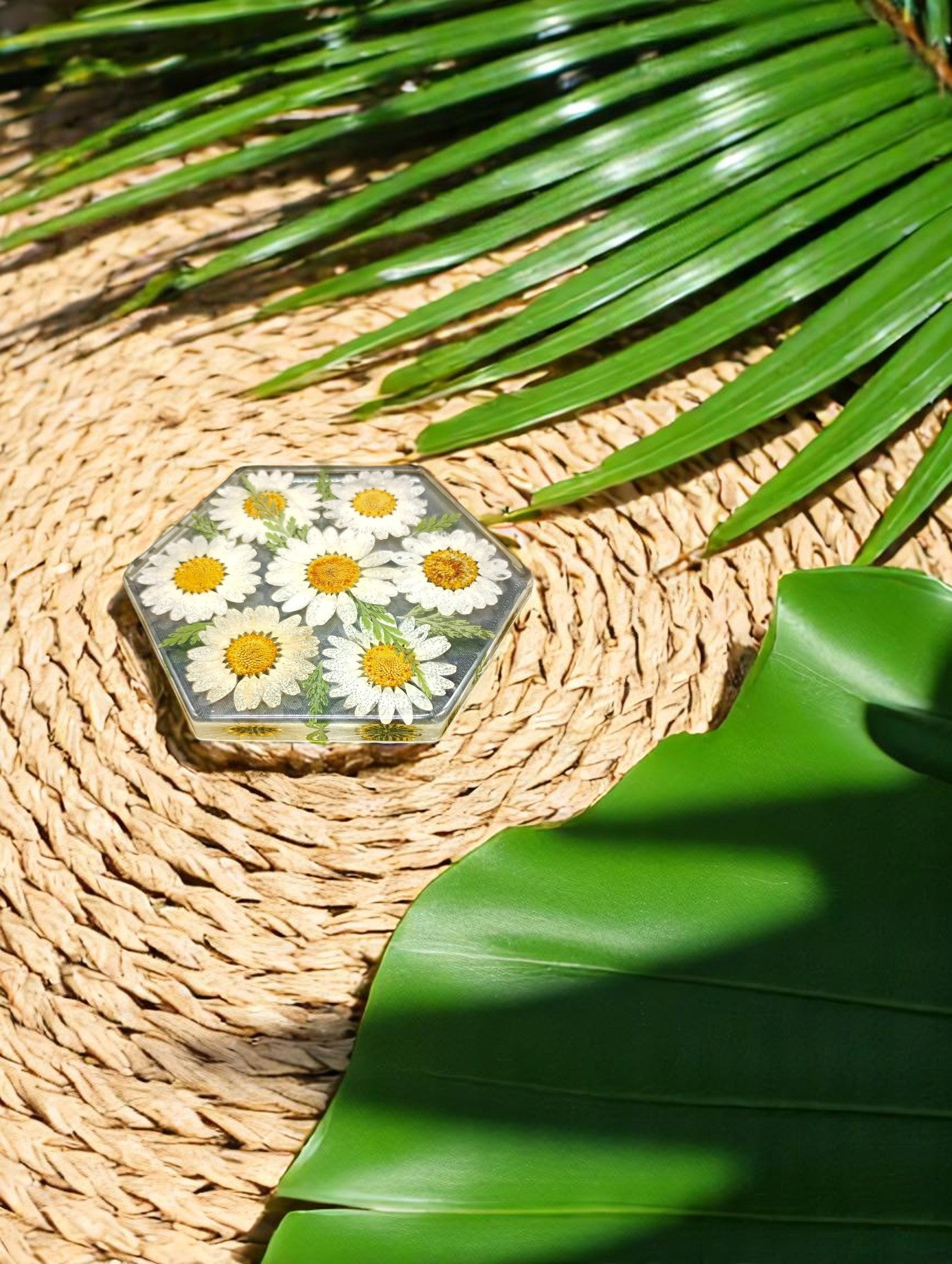 FLO's Daisy Delight Coaster Set