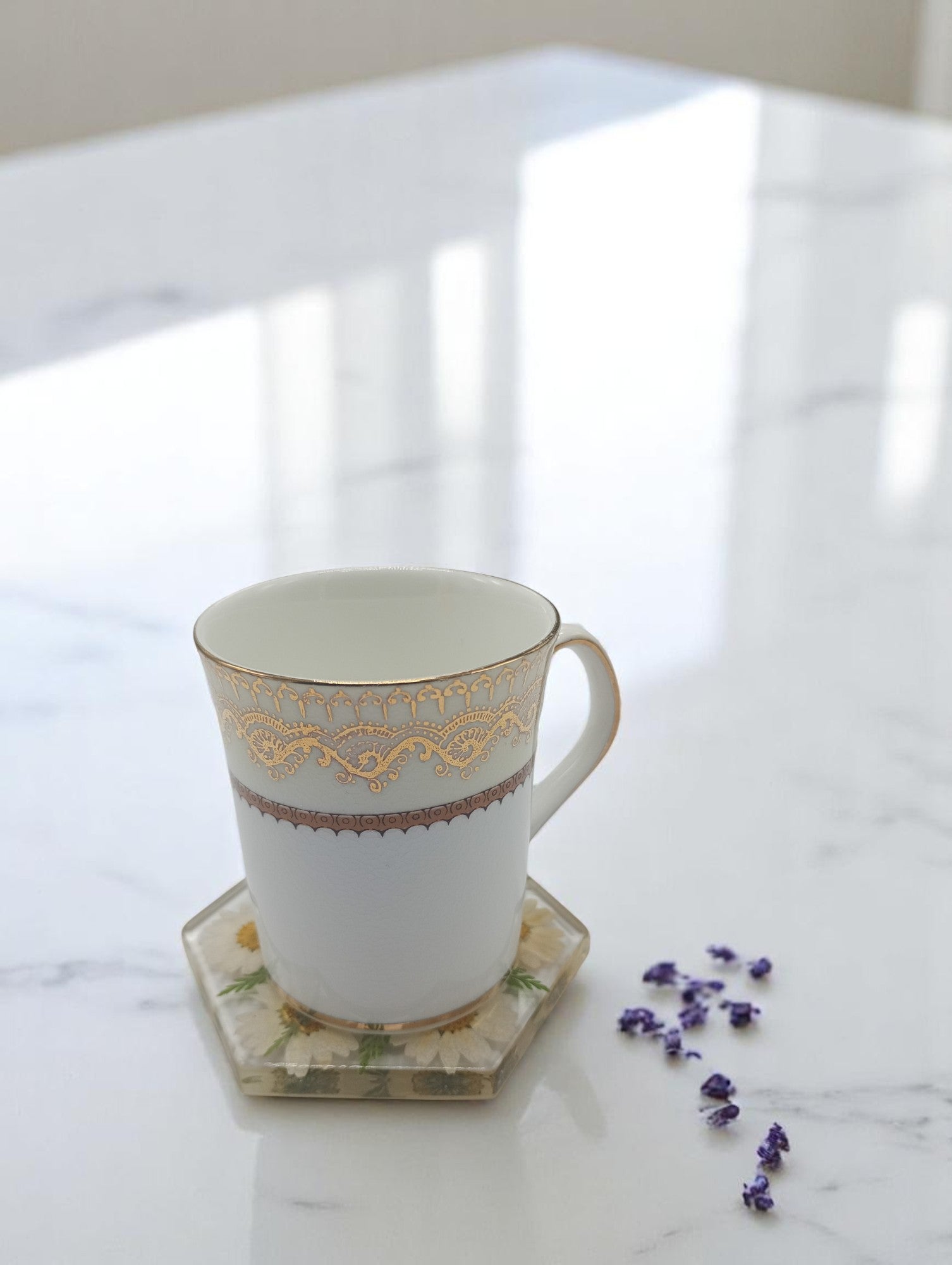 FLO's Daisy Delight Coaster Set