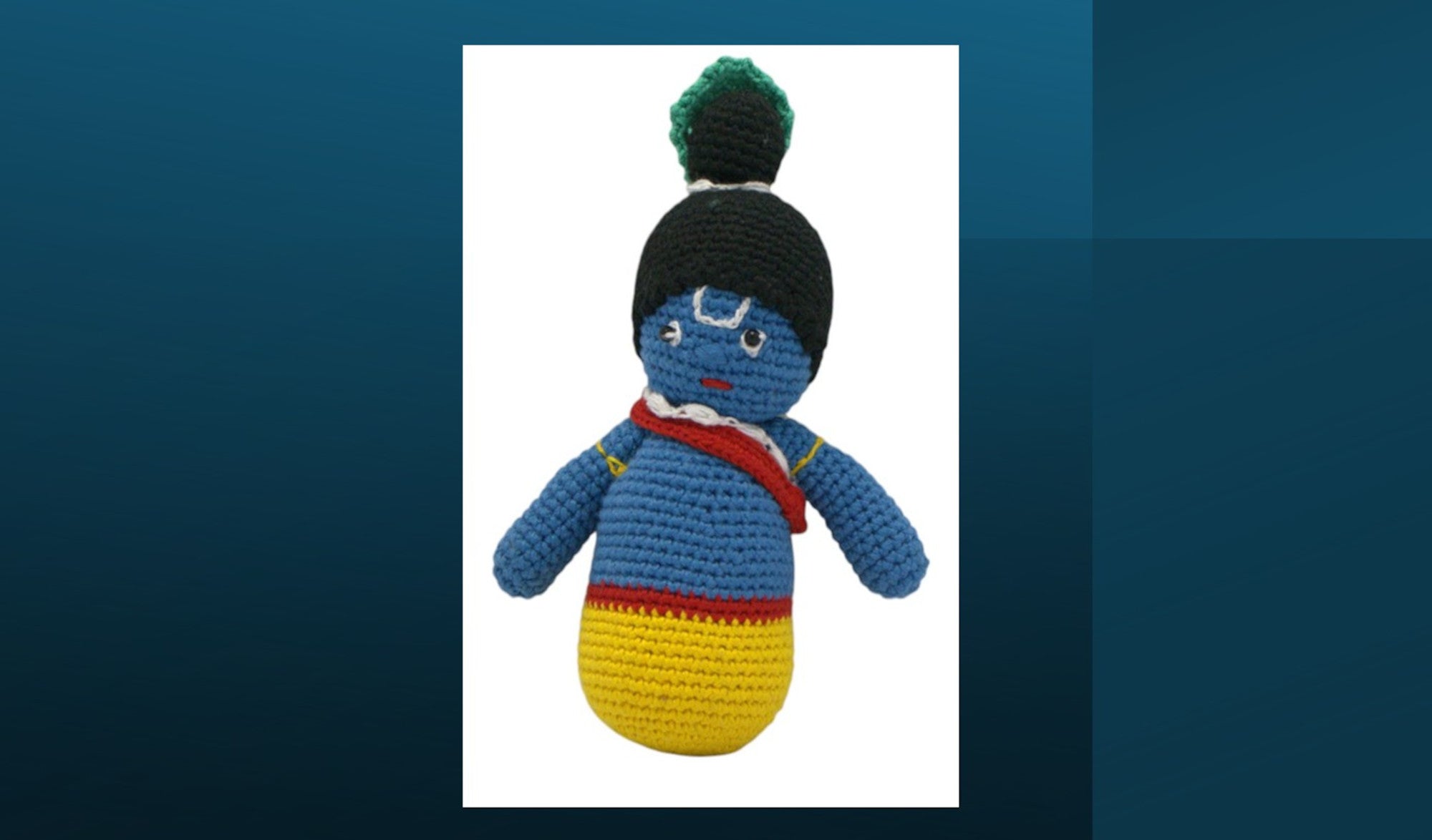 Enchanted Wonder – Krishna Crochet Toy