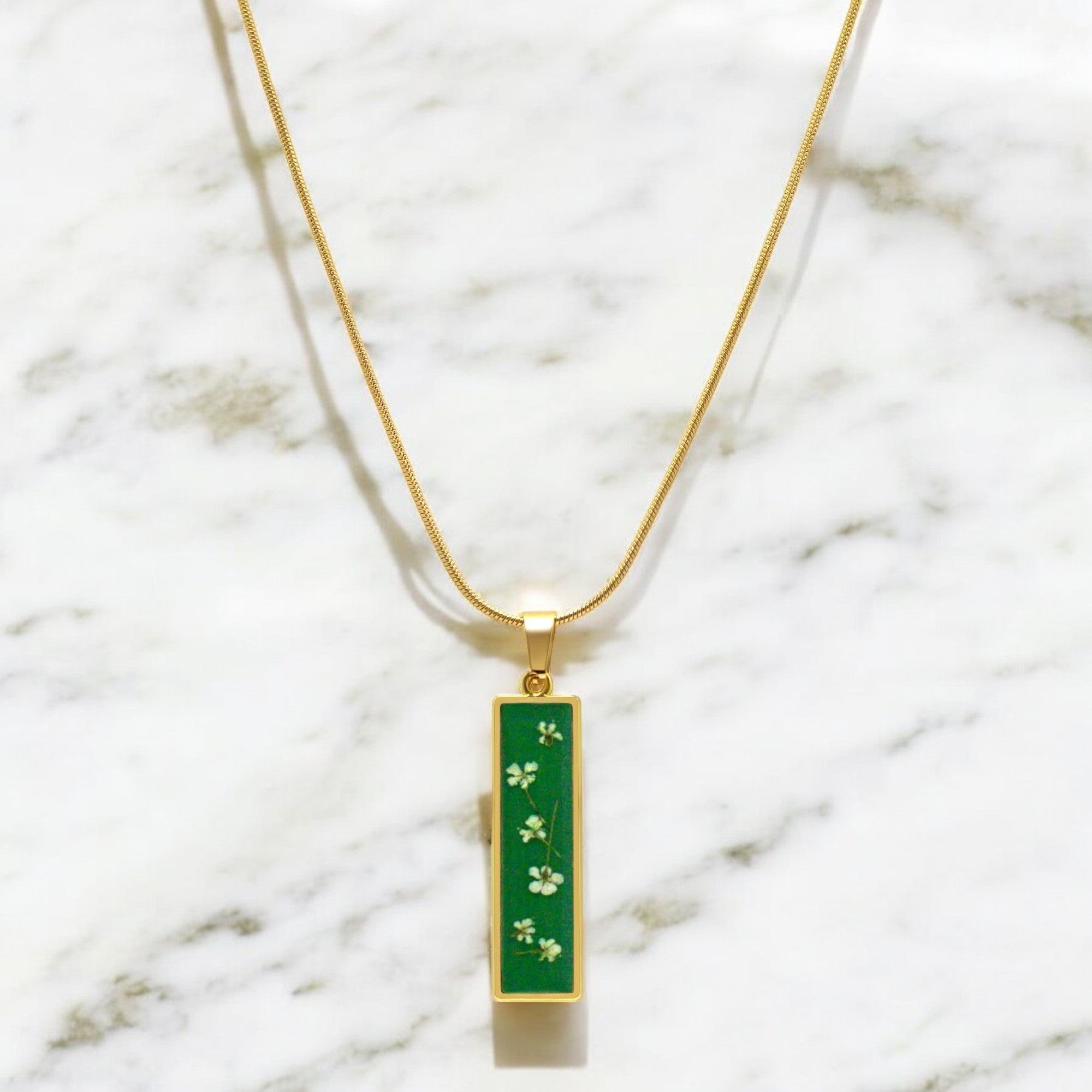 Emerald Grace Queen Lace Pendant