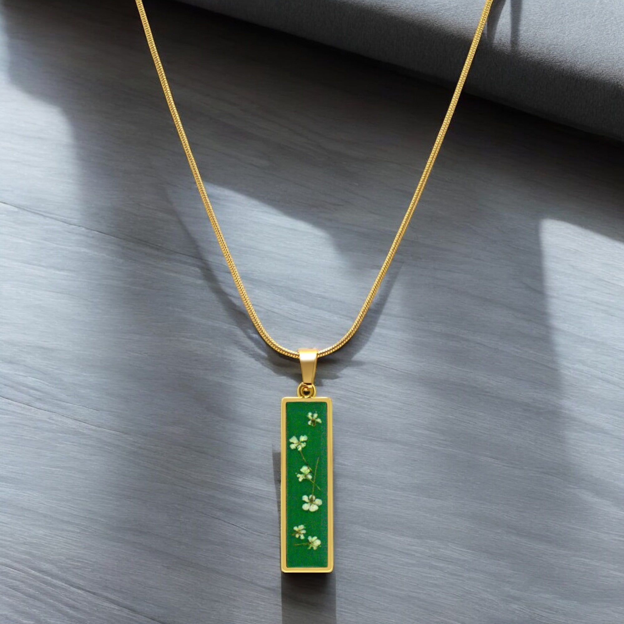 Emerald Grace Queen Lace Pendant
