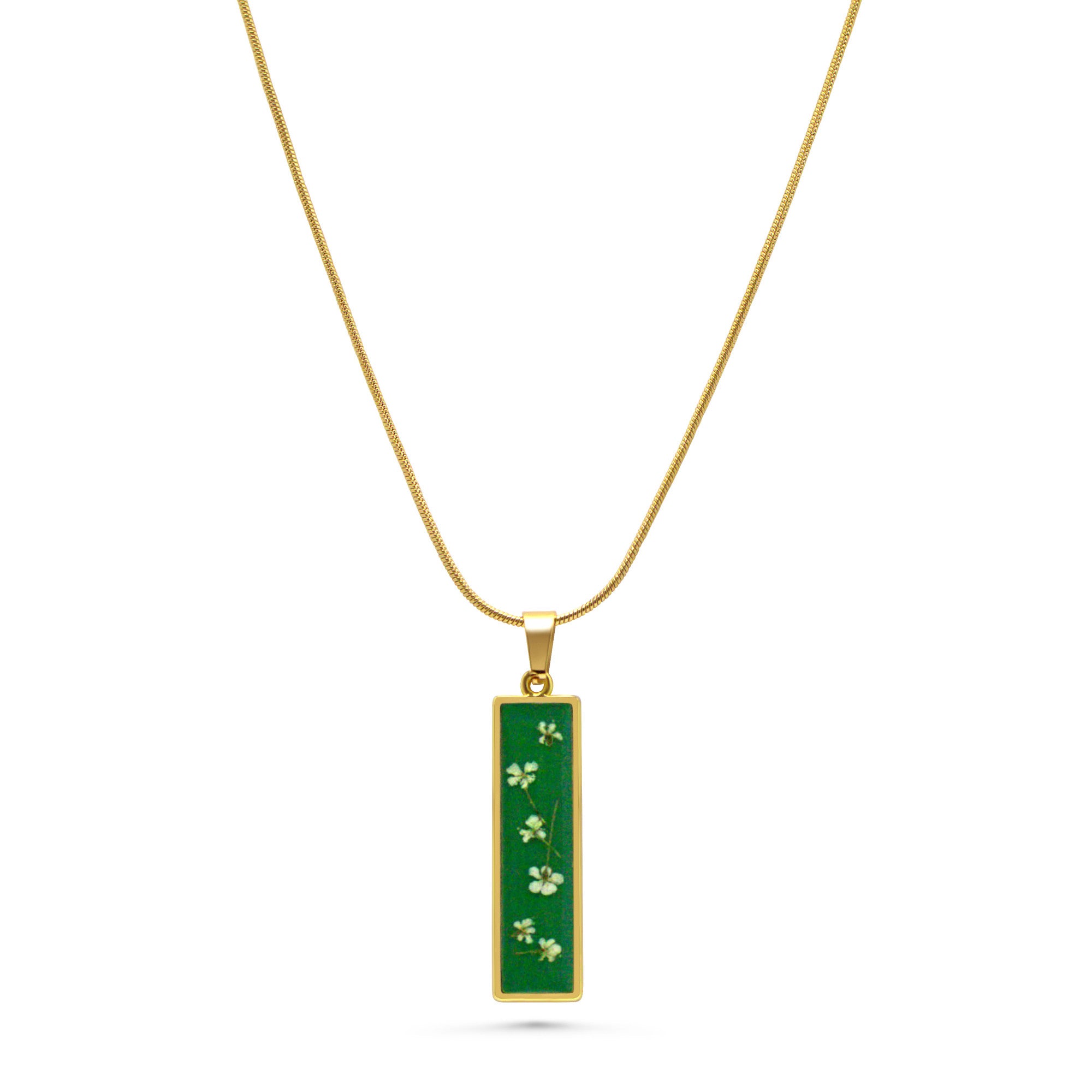 Emerald Grace Queen Lace Pendant