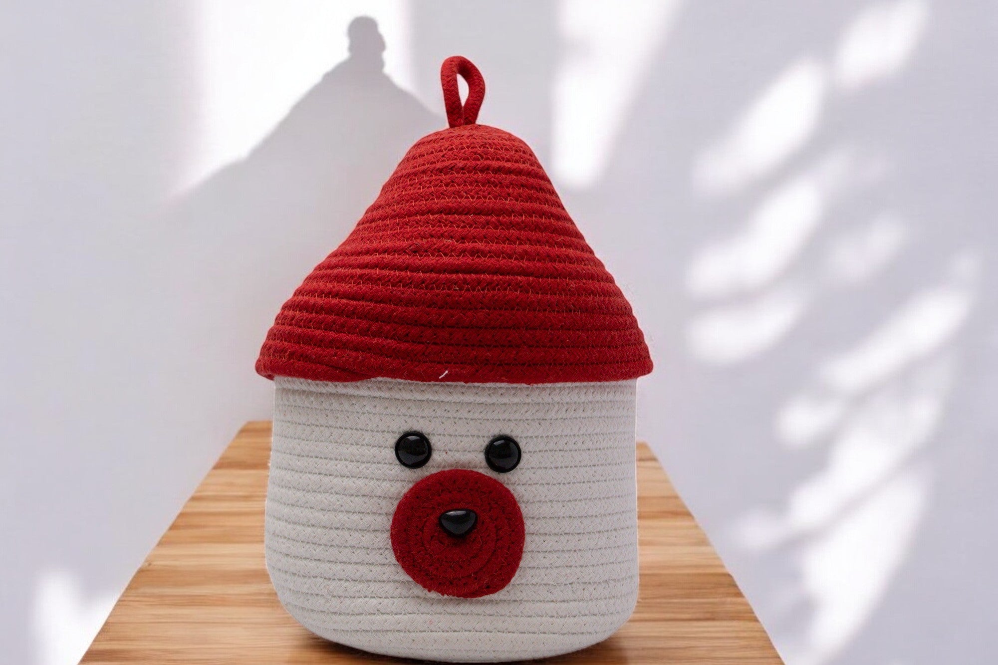 Bear Hug Crochet Storage Basket