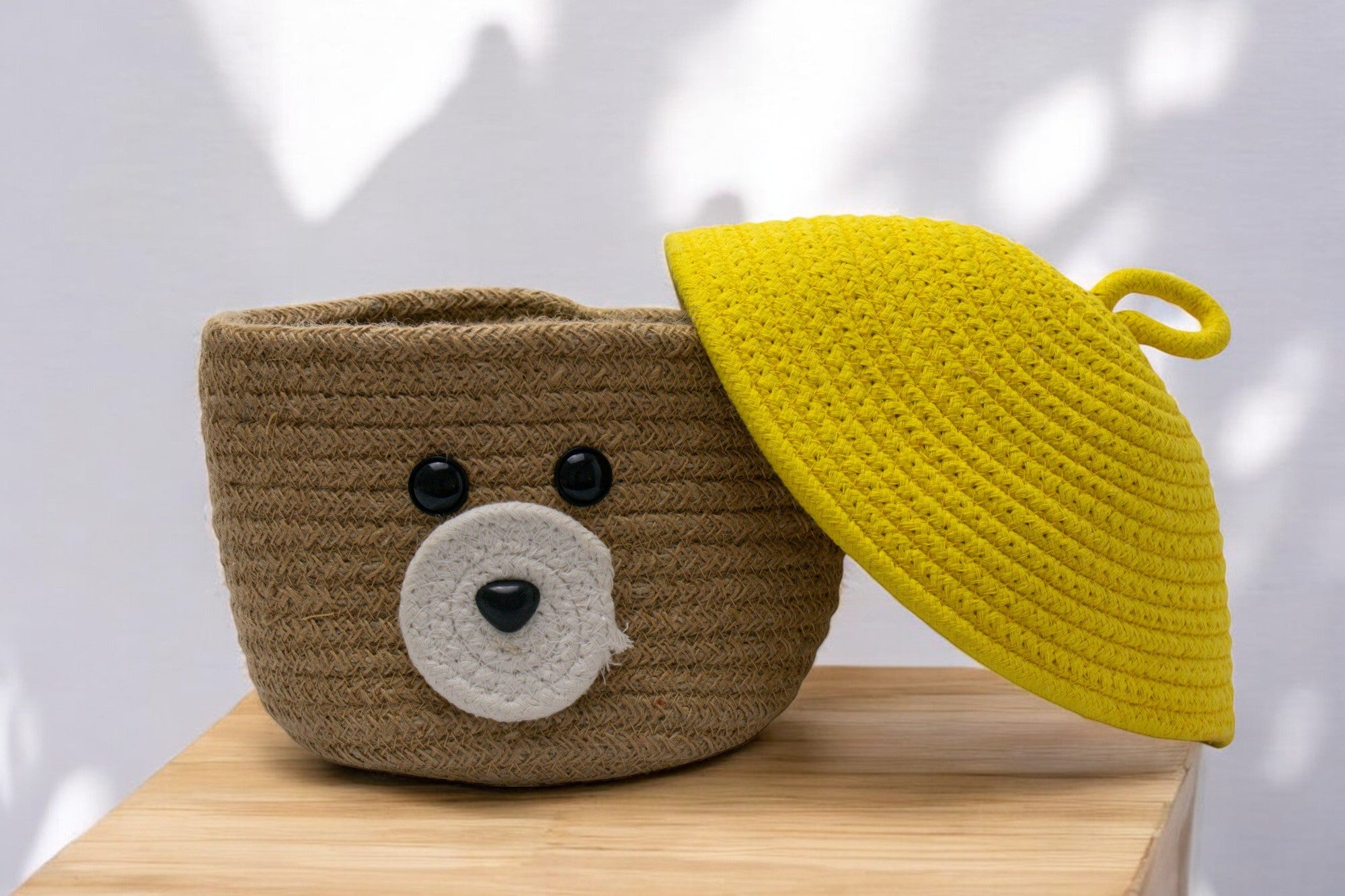 Cubby Bear Crochet Basket