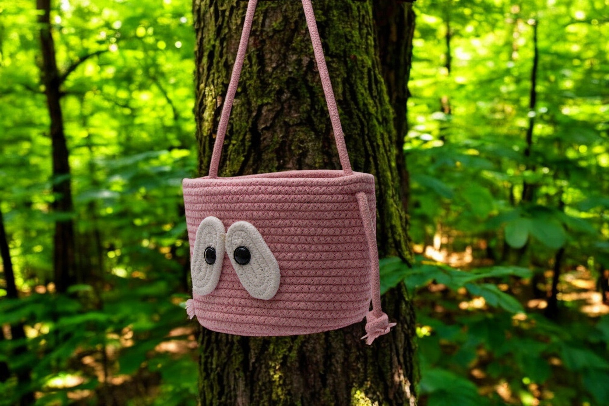 Peek-a-Boo Owl Crochet Bag Set