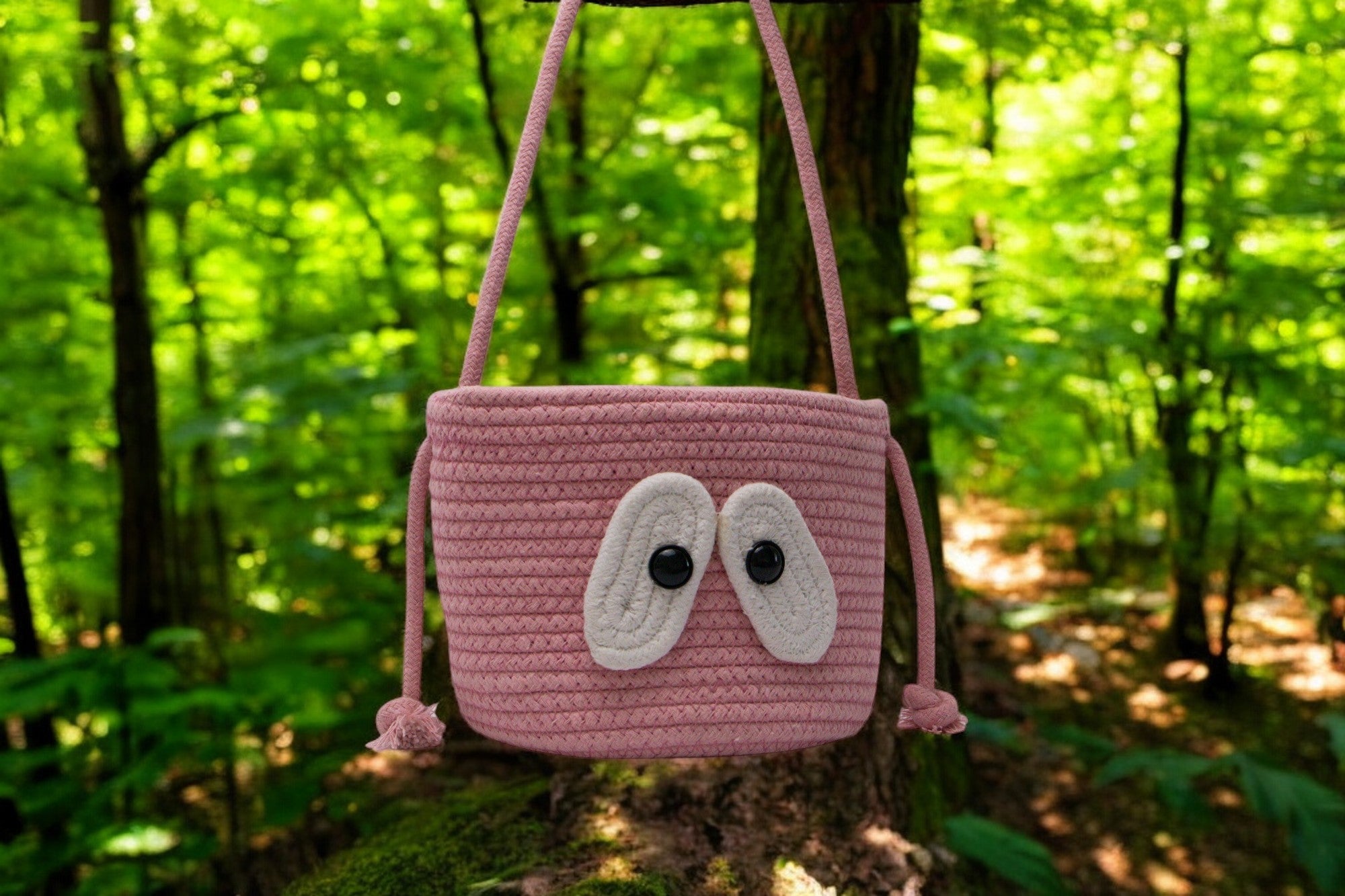 Peek-a-Boo Owl Crochet Bag Set