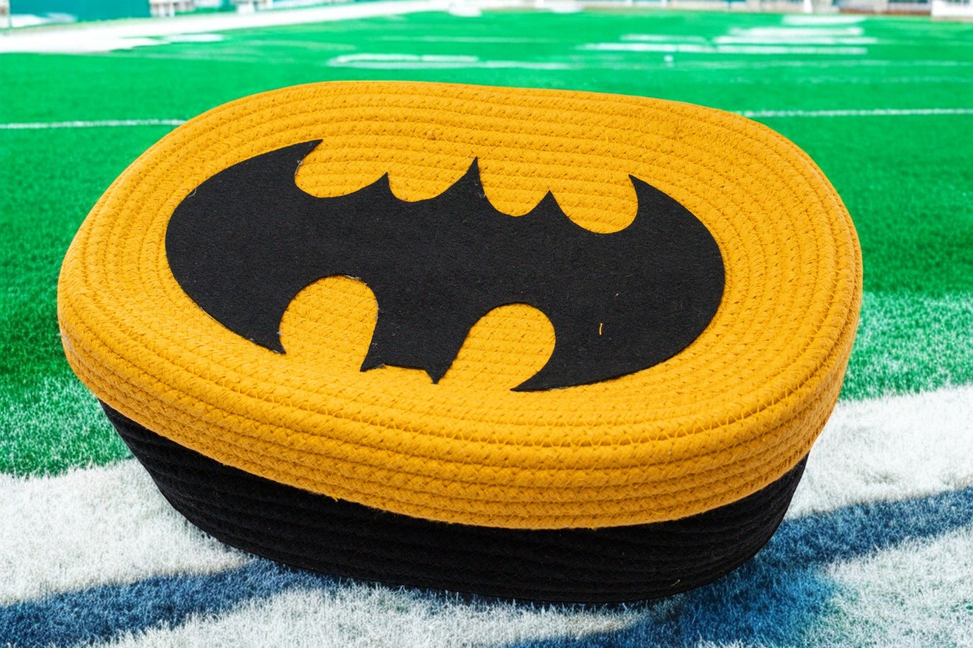 Superhero-Themed Woven Storage Box