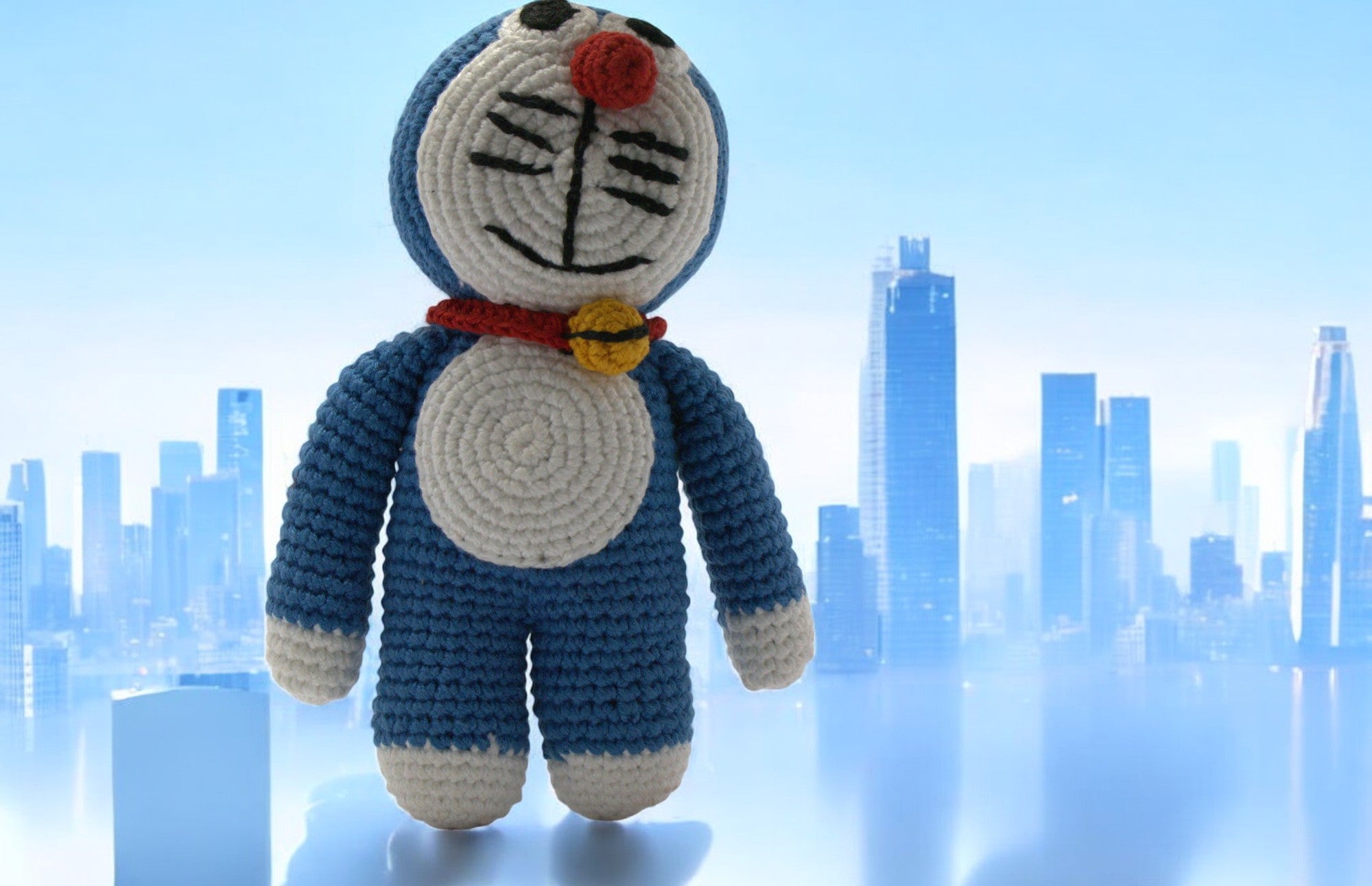 Robo-Buddy – Doraemon Crochet Toy