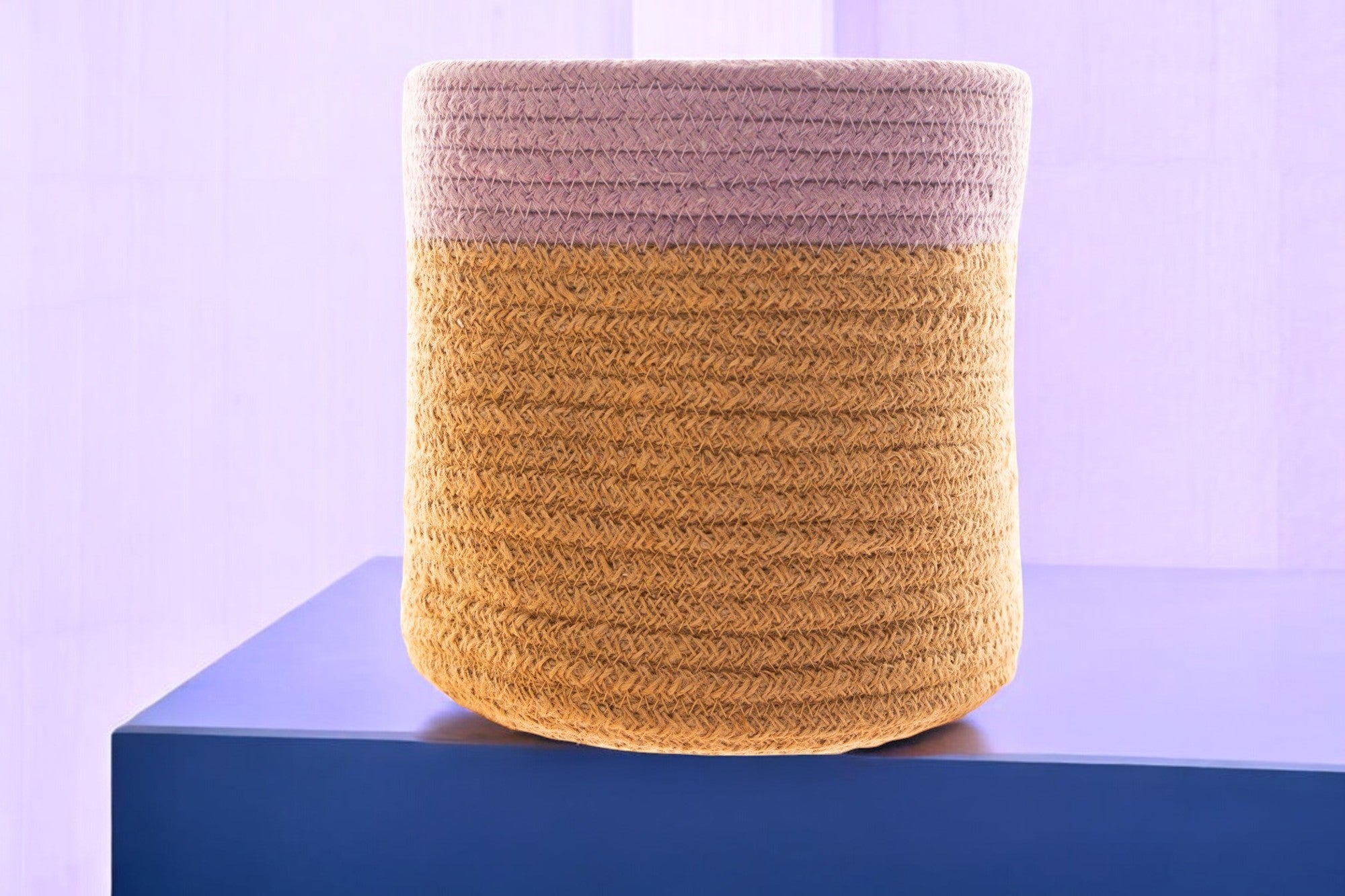 Elegant Crochet Storage Basket