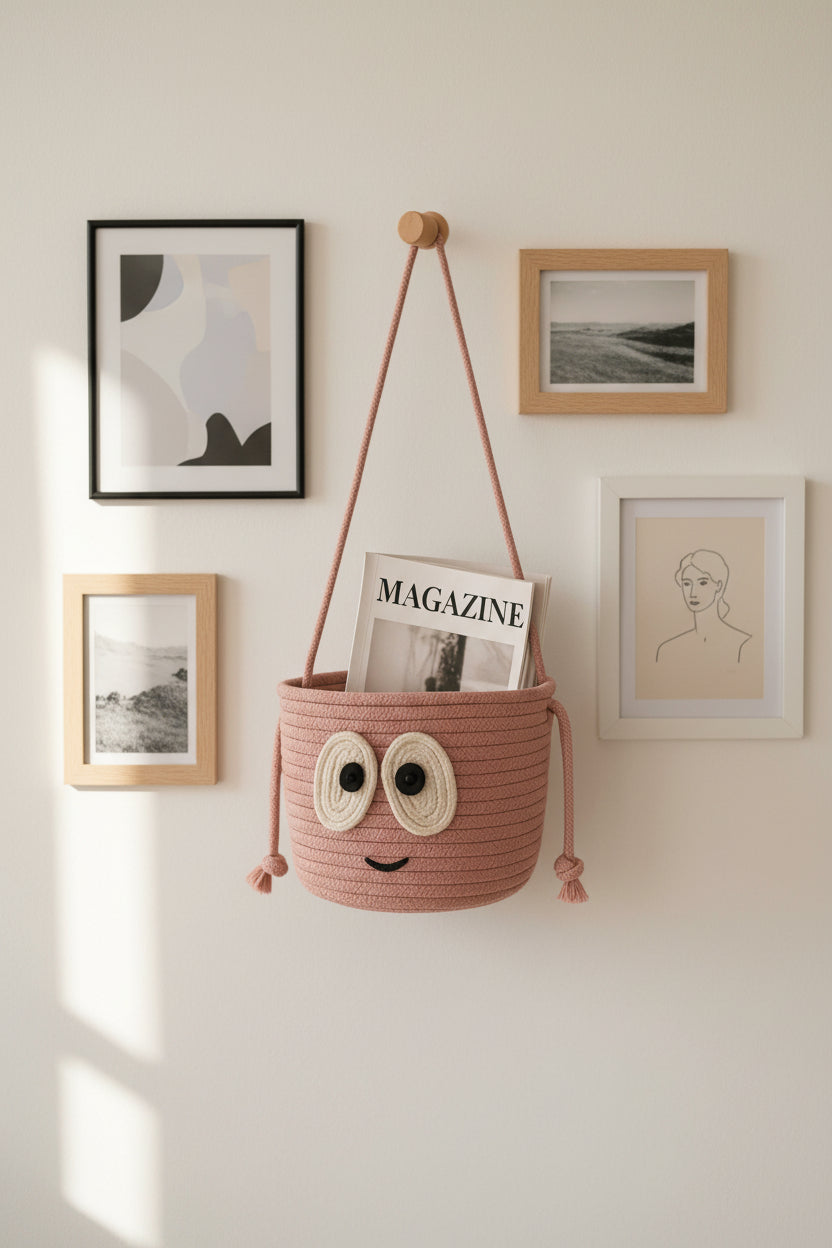 Peek-a-Boo Owl Crochet Bag Set