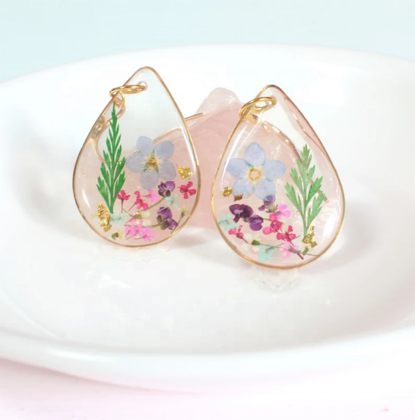 FLO's Garden Harmony Teardrop Earrings