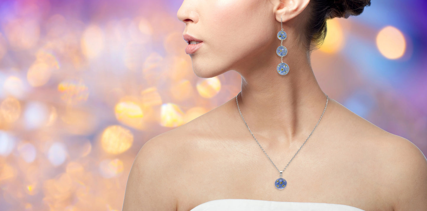 FLO's Blue Mist Earrings
