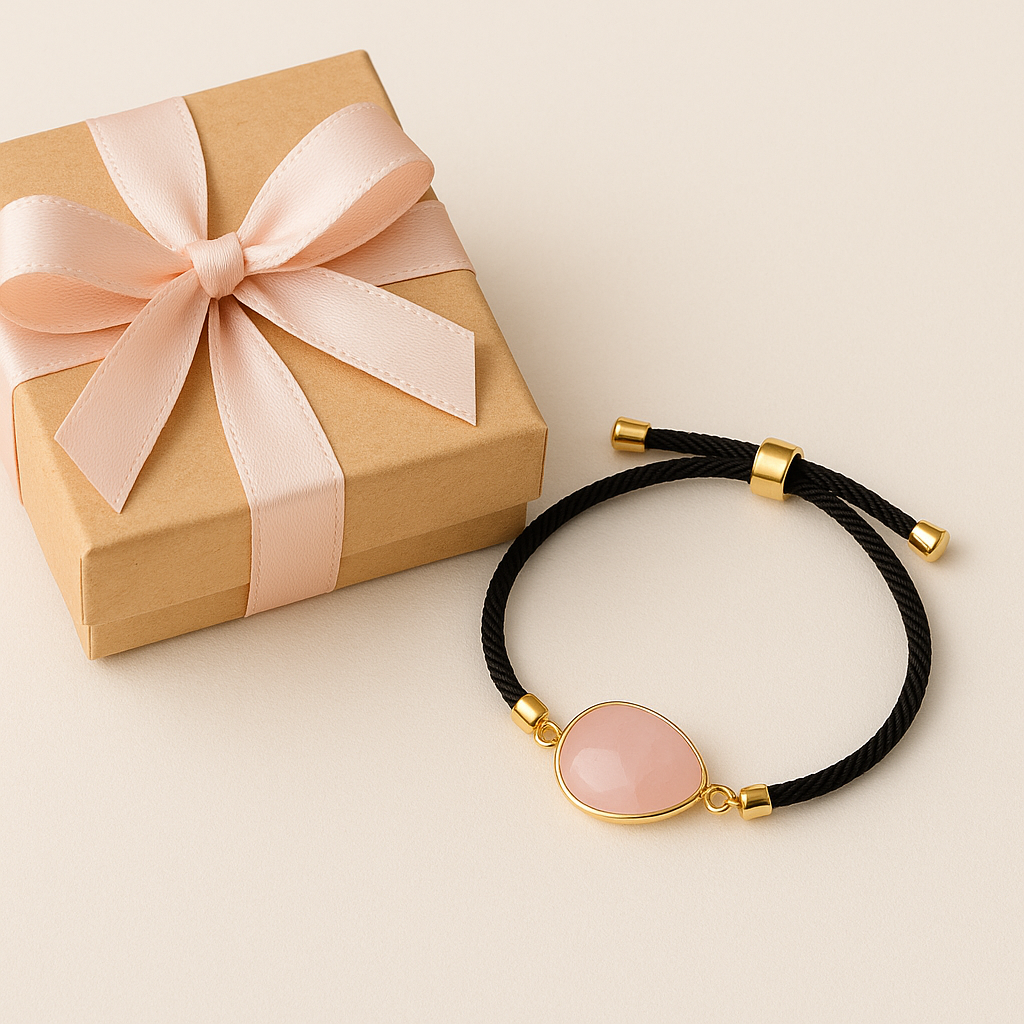 FLO's Rose Quartz Elegance Bracelet