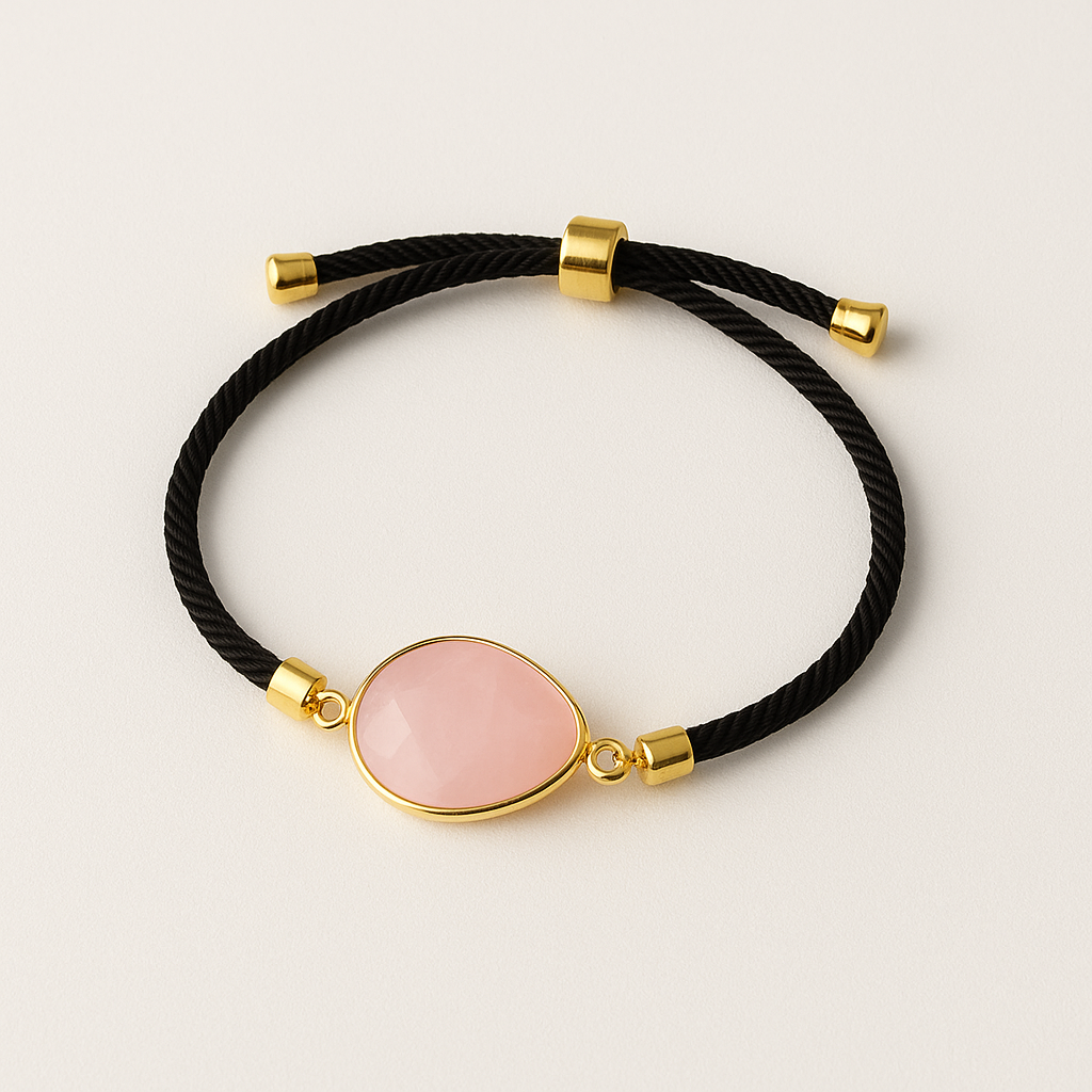 FLO's Rose Quartz Elegance Bracelet