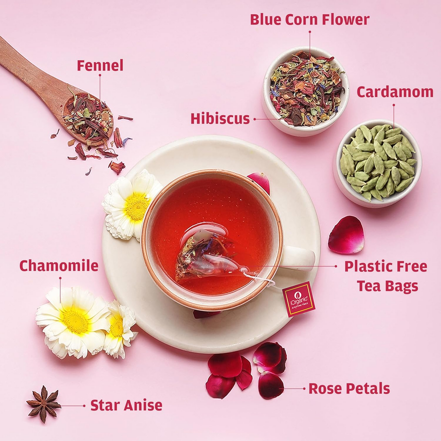 Hibiscus Rose Herbal Tea